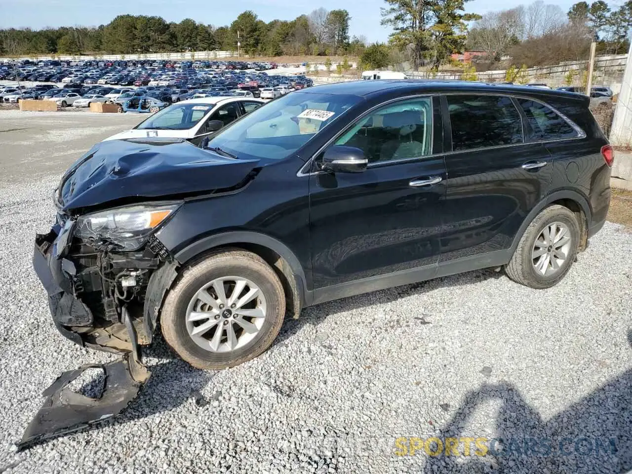 1 Photograph of a damaged car 5XYPG4A3XLG627412 KIA SORENTO 2020