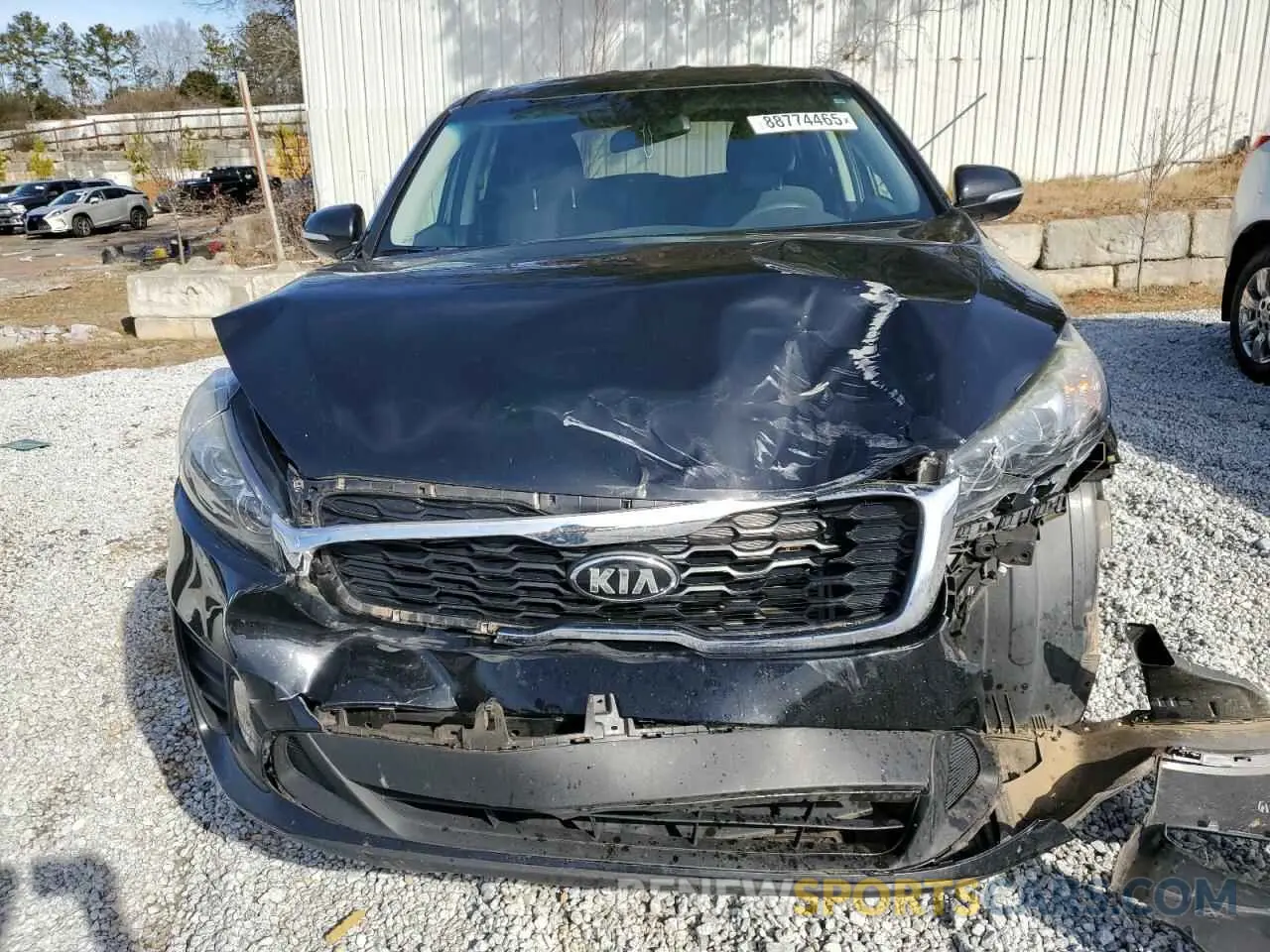 5 Photograph of a damaged car 5XYPG4A3XLG627412 KIA SORENTO 2020