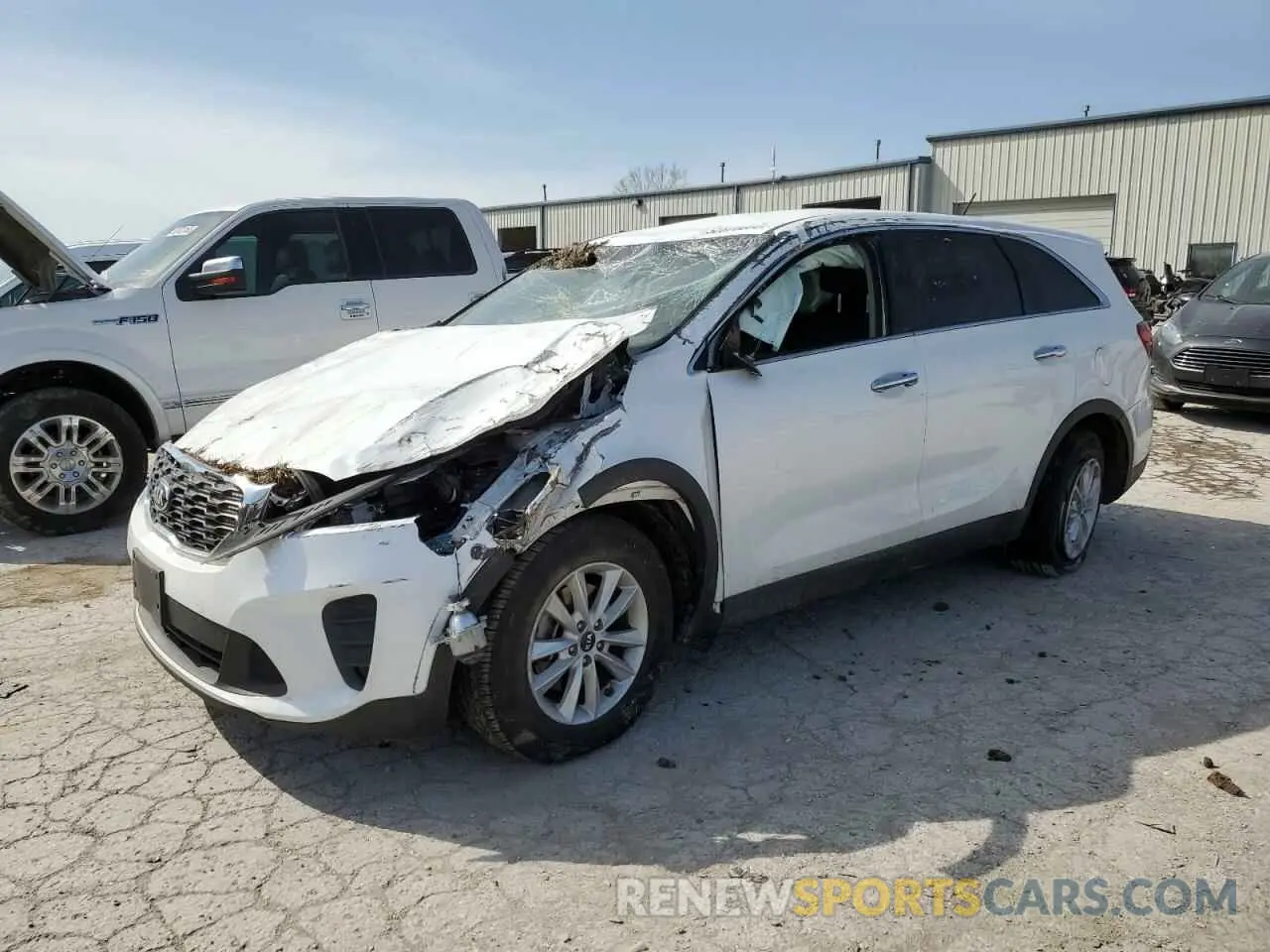 1 Photograph of a damaged car 5XYPG4A3XLG634263 KIA SORENTO 2020