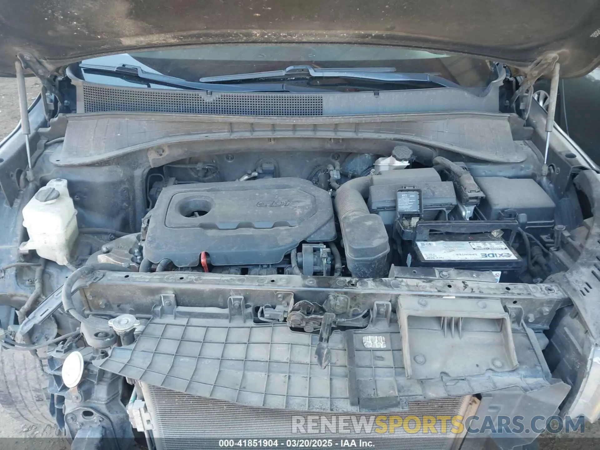 10 Photograph of a damaged car 5XYPG4A3XLG657574 KIA SORENTO 2020