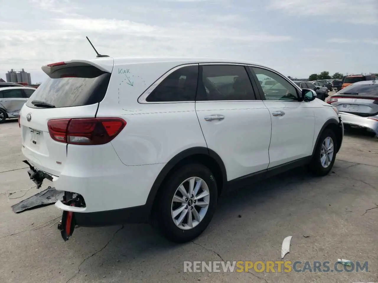 3 Photograph of a damaged car 5XYPG4A3XLG698660 KIA SORENTO 2020