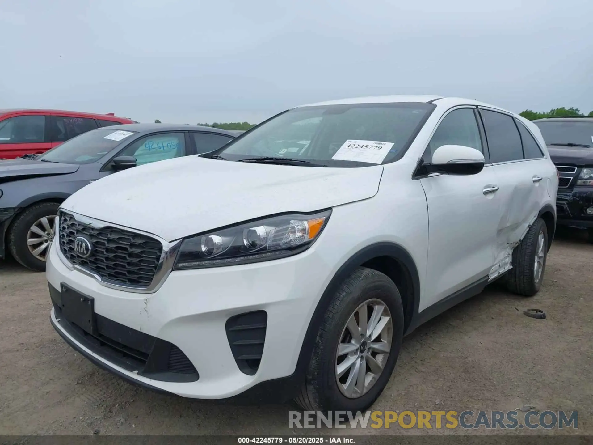 2 Photograph of a damaged car 5XYPG4A52LG620200 KIA SORENTO 2020