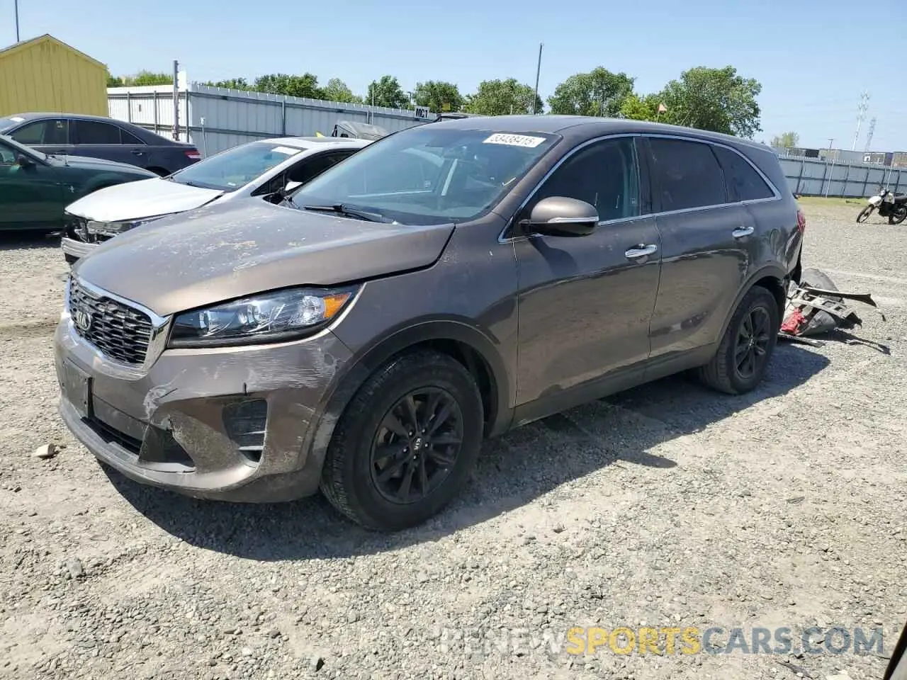 1 Photograph of a damaged car 5XYPG4A52LG622237 KIA SORENTO 2020