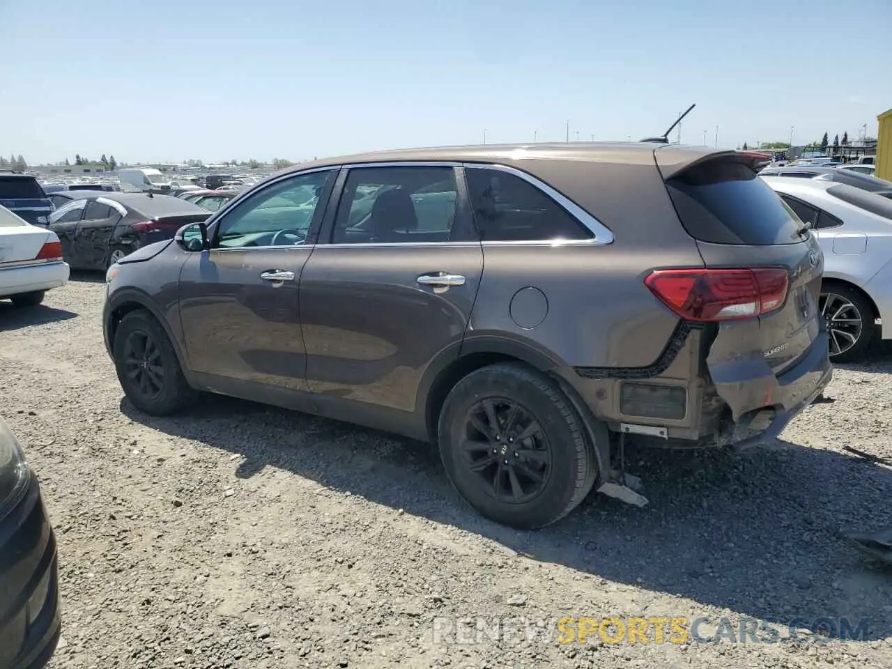 2 Photograph of a damaged car 5XYPG4A52LG622237 KIA SORENTO 2020