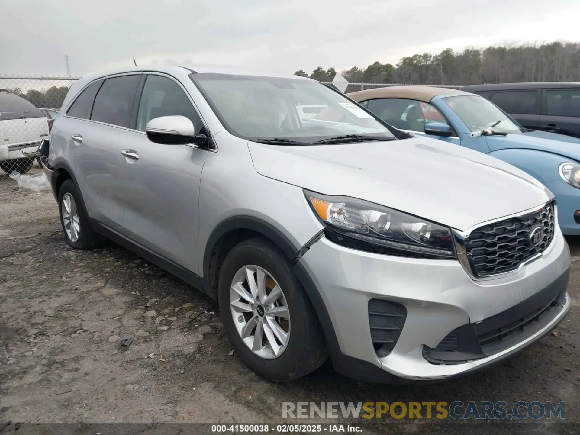 1 Photograph of a damaged car 5XYPG4A52LG627955 KIA SORENTO 2020