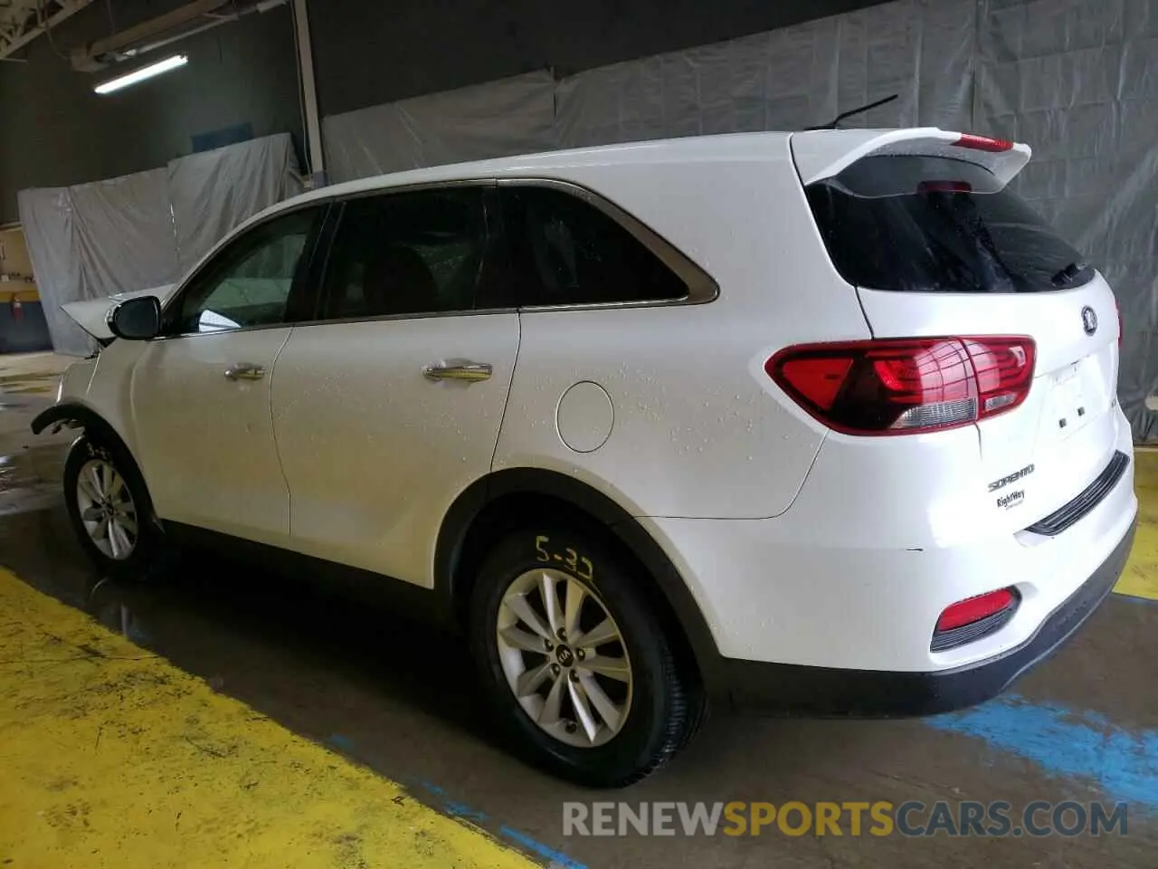 2 Photograph of a damaged car 5XYPG4A52LG664150 KIA SORENTO 2020