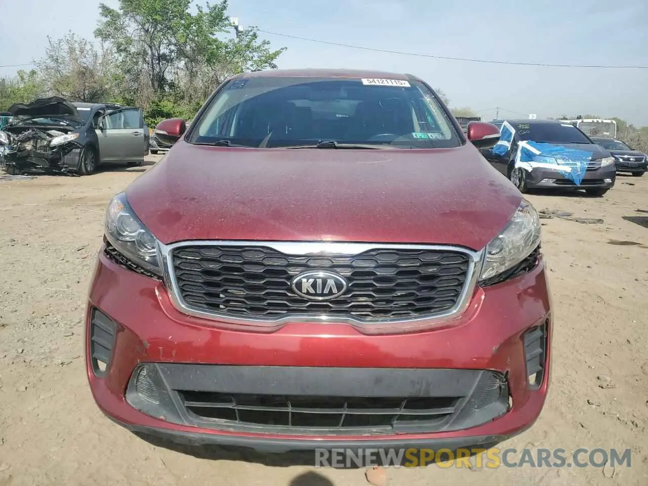 5 Photograph of a damaged car 5XYPG4A52LG666254 KIA SORENTO 2020