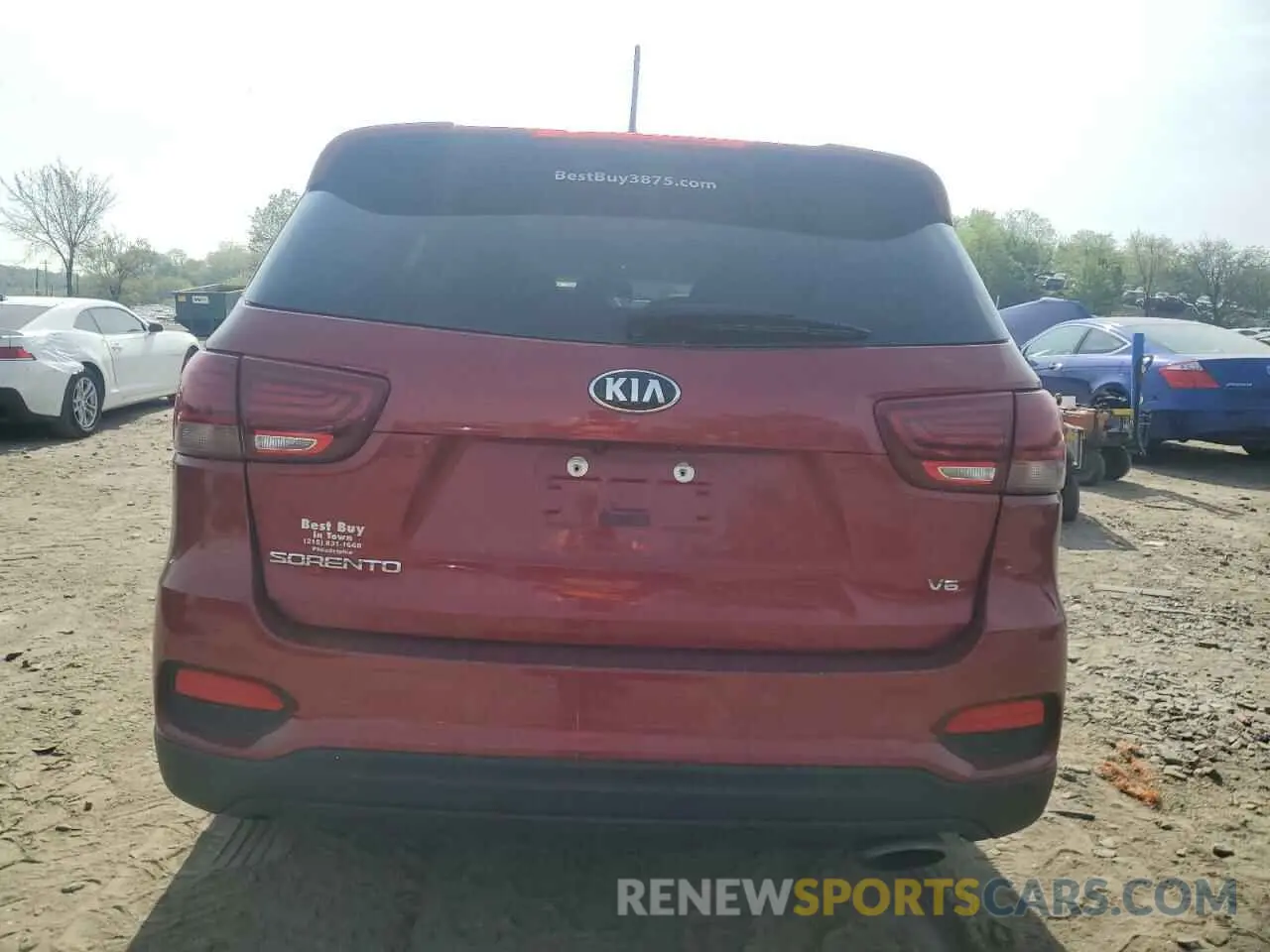6 Photograph of a damaged car 5XYPG4A52LG666254 KIA SORENTO 2020