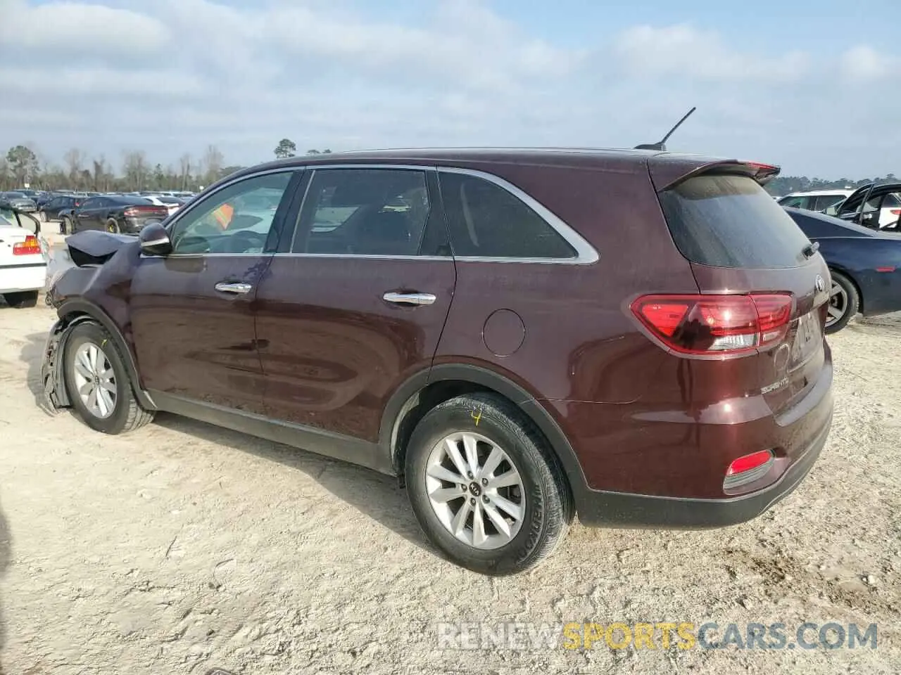 2 Photograph of a damaged car 5XYPG4A53LG622408 KIA SORENTO 2020