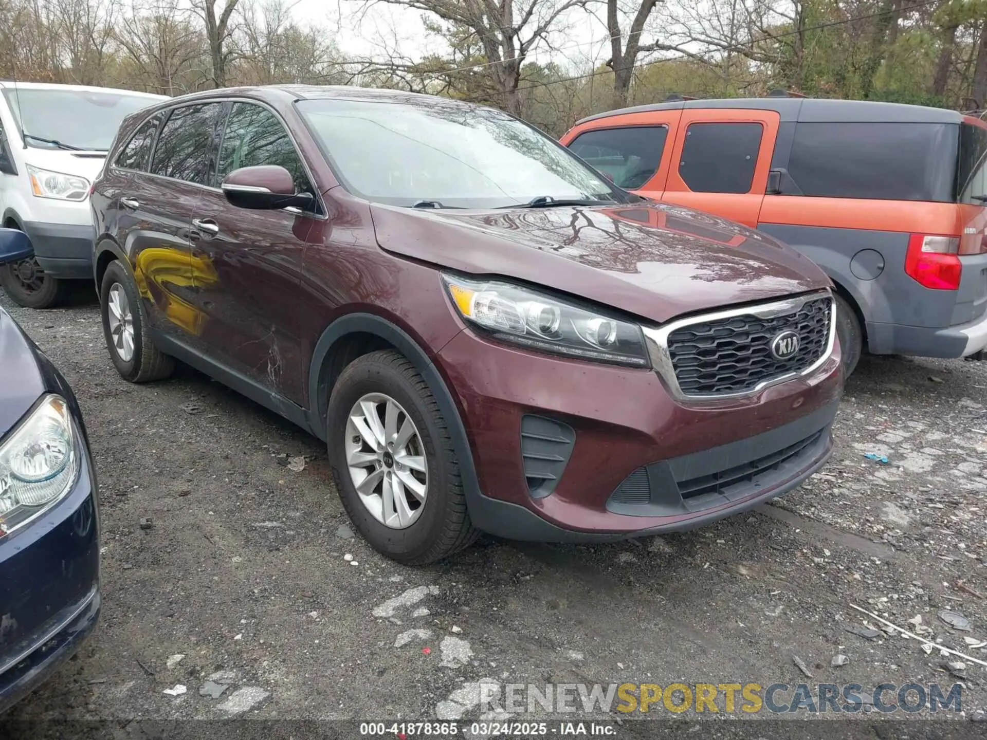 1 Photograph of a damaged car 5XYPG4A53LG632551 KIA SORENTO 2020