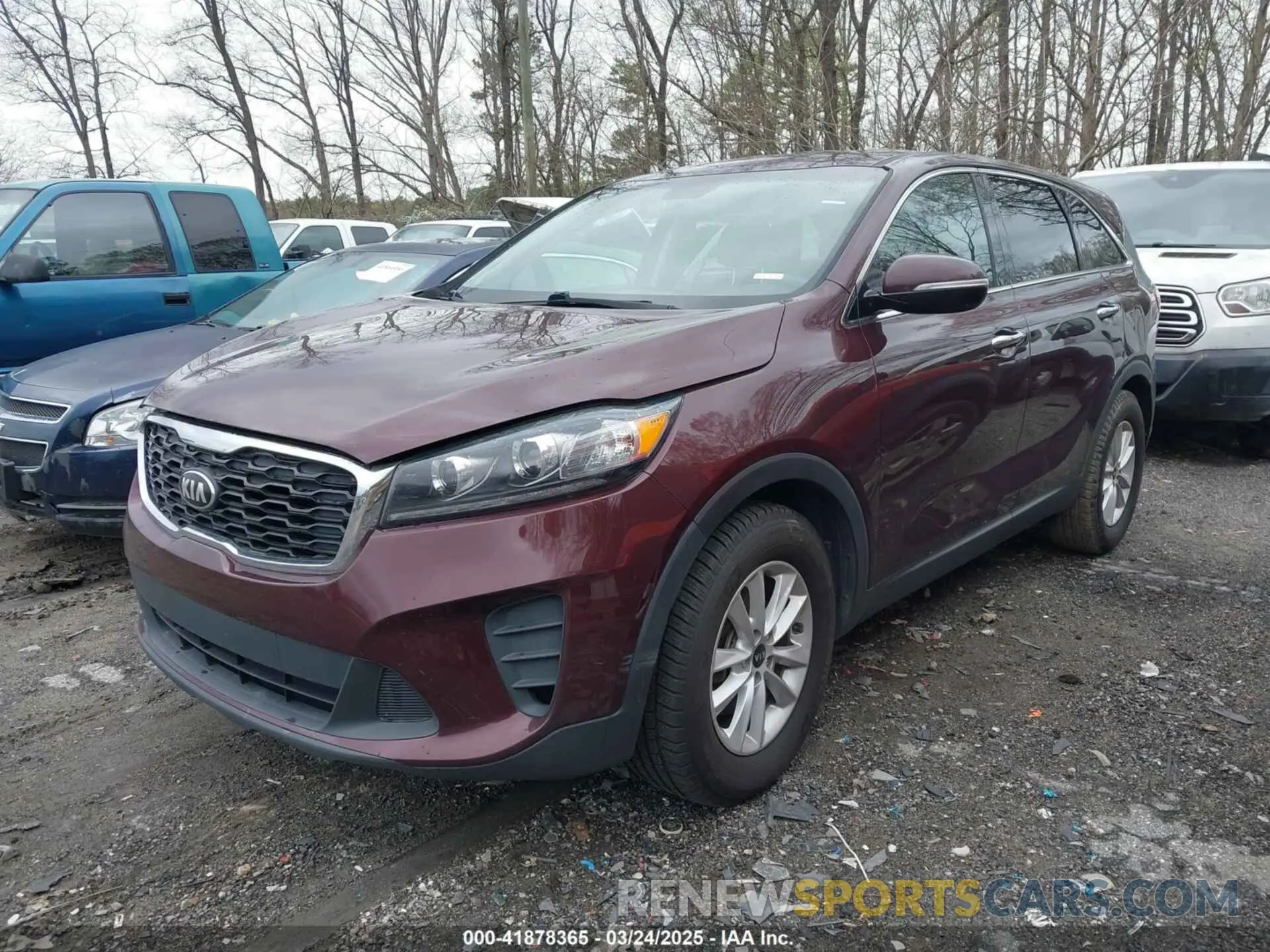 2 Photograph of a damaged car 5XYPG4A53LG632551 KIA SORENTO 2020