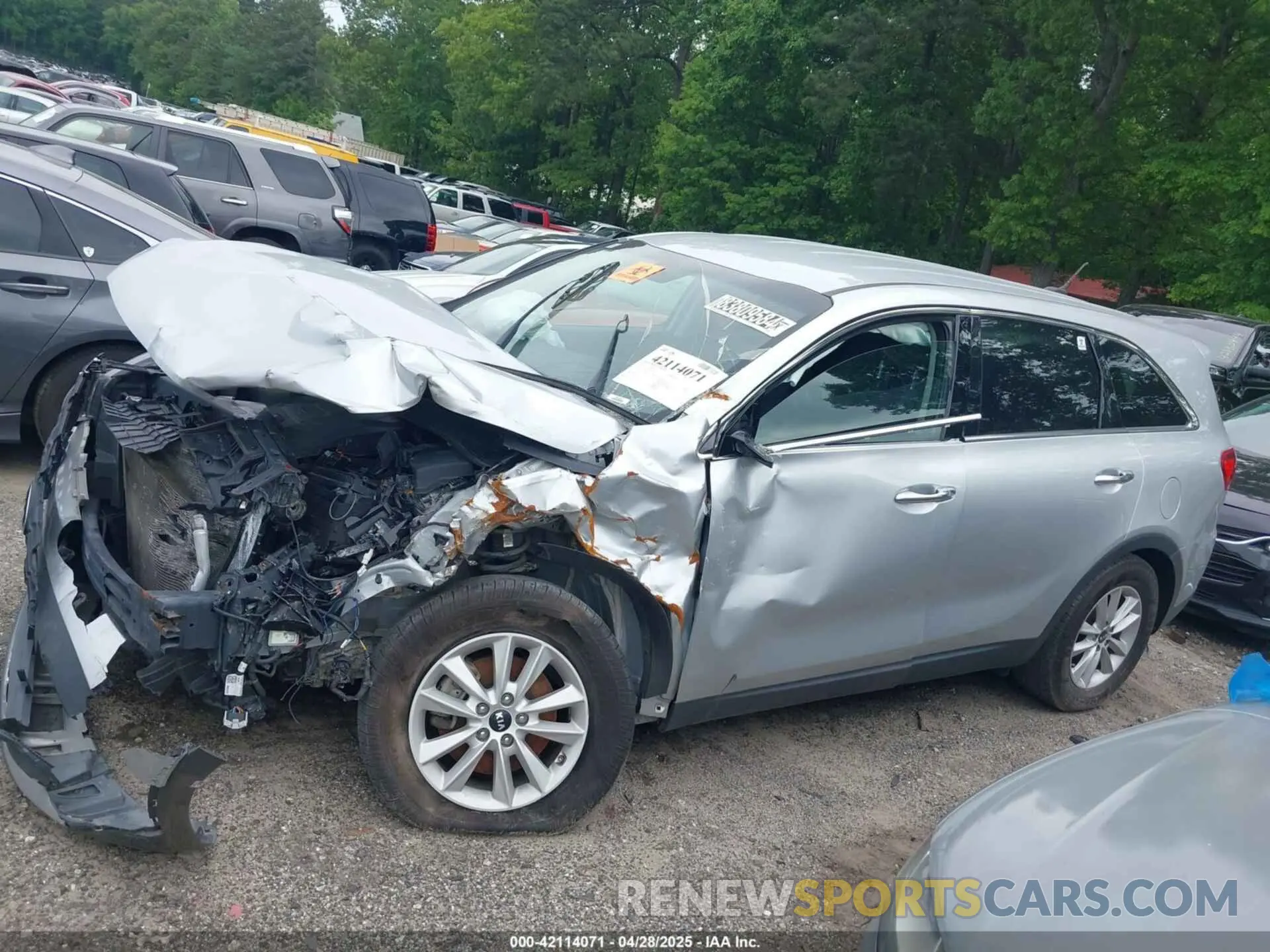 14 Photograph of a damaged car 5XYPG4A53LG645364 KIA SORENTO 2020