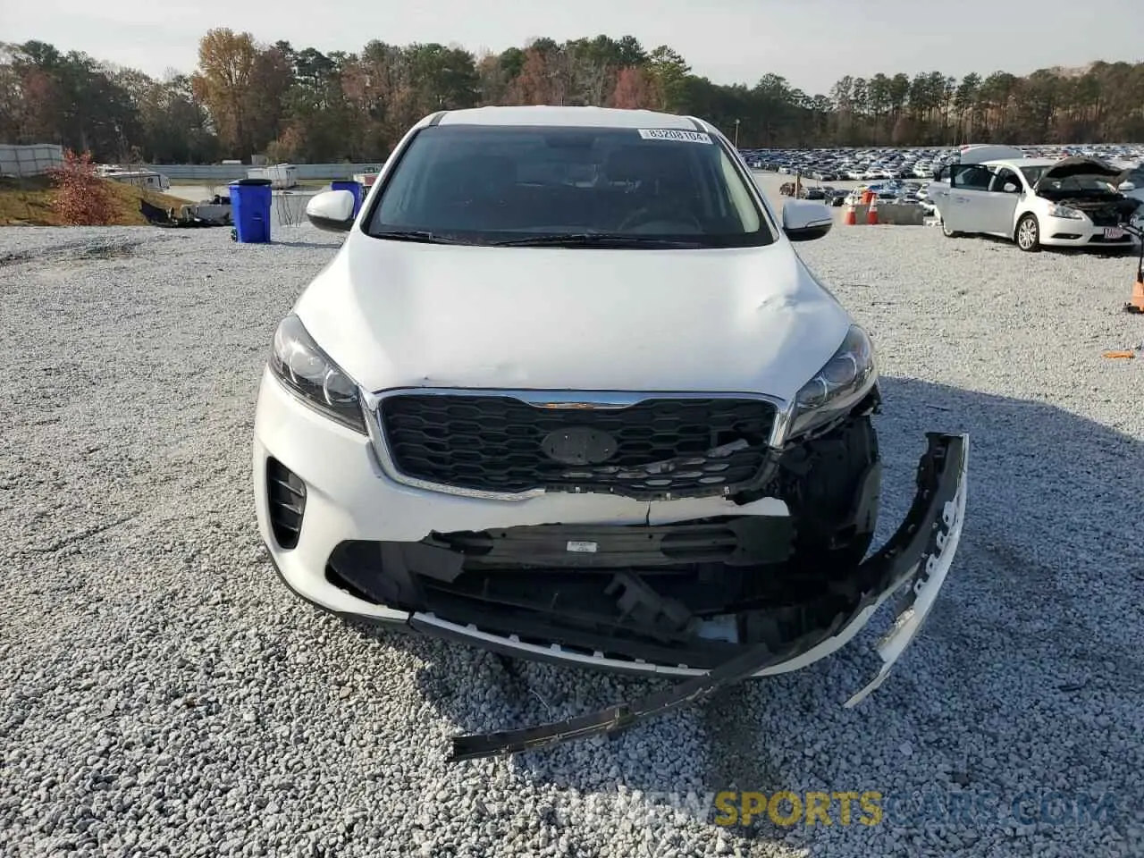 5 Photograph of a damaged car 5XYPG4A54LG620991 KIA SORENTO 2020