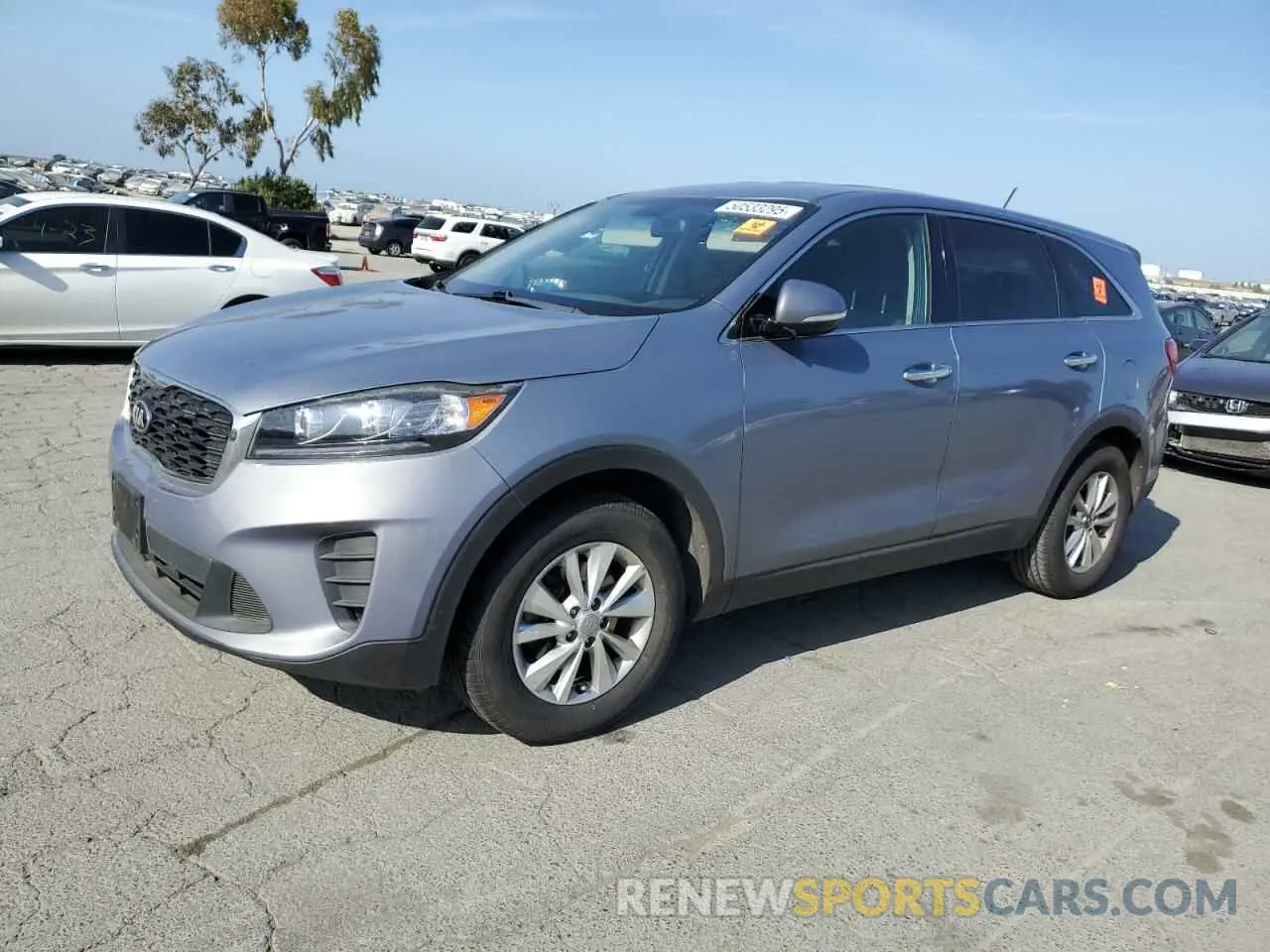 1 Photograph of a damaged car 5XYPG4A56LG617820 KIA SORENTO 2020
