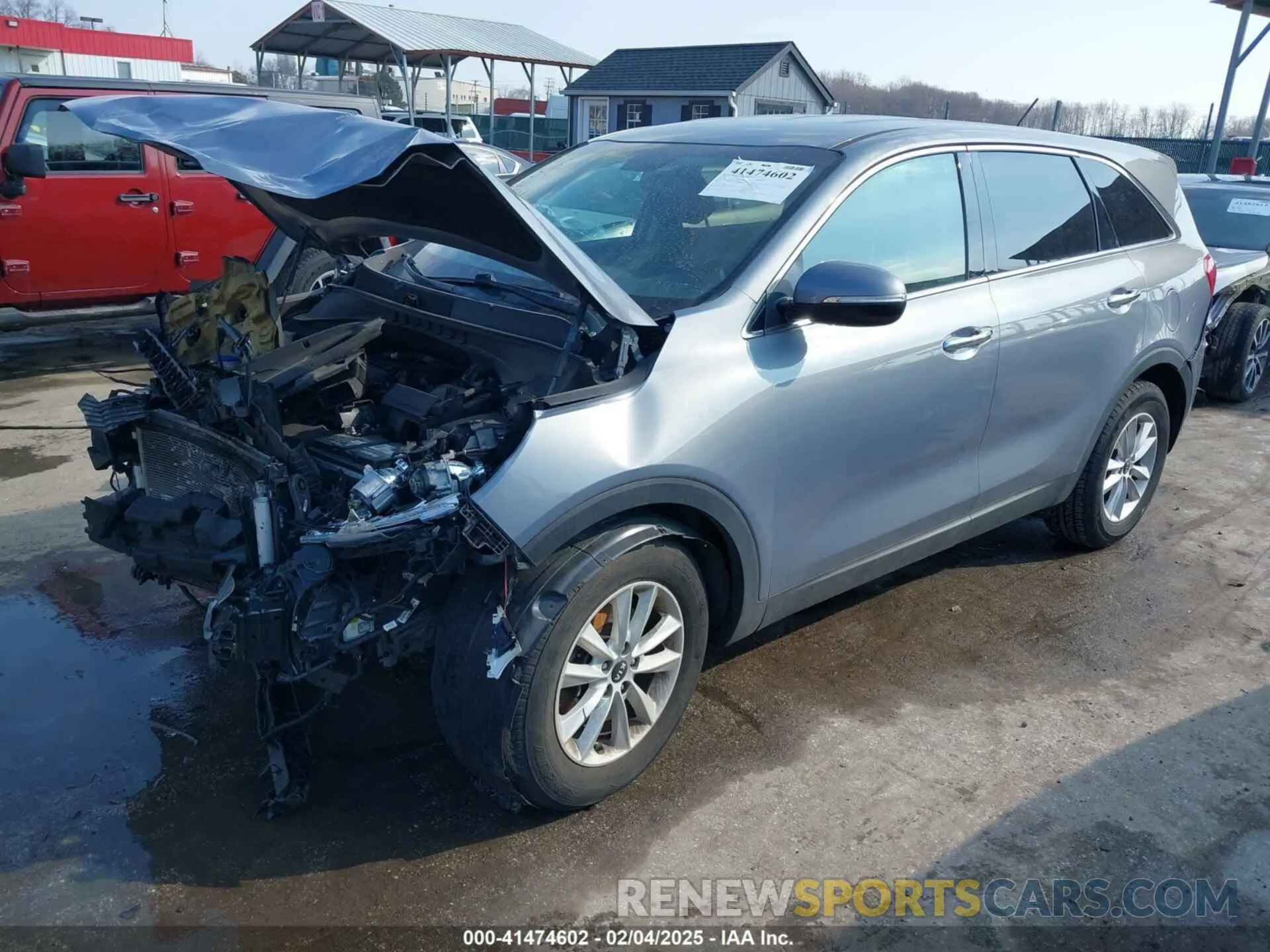 2 Photograph of a damaged car 5XYPG4A56LG638084 KIA SORENTO 2020