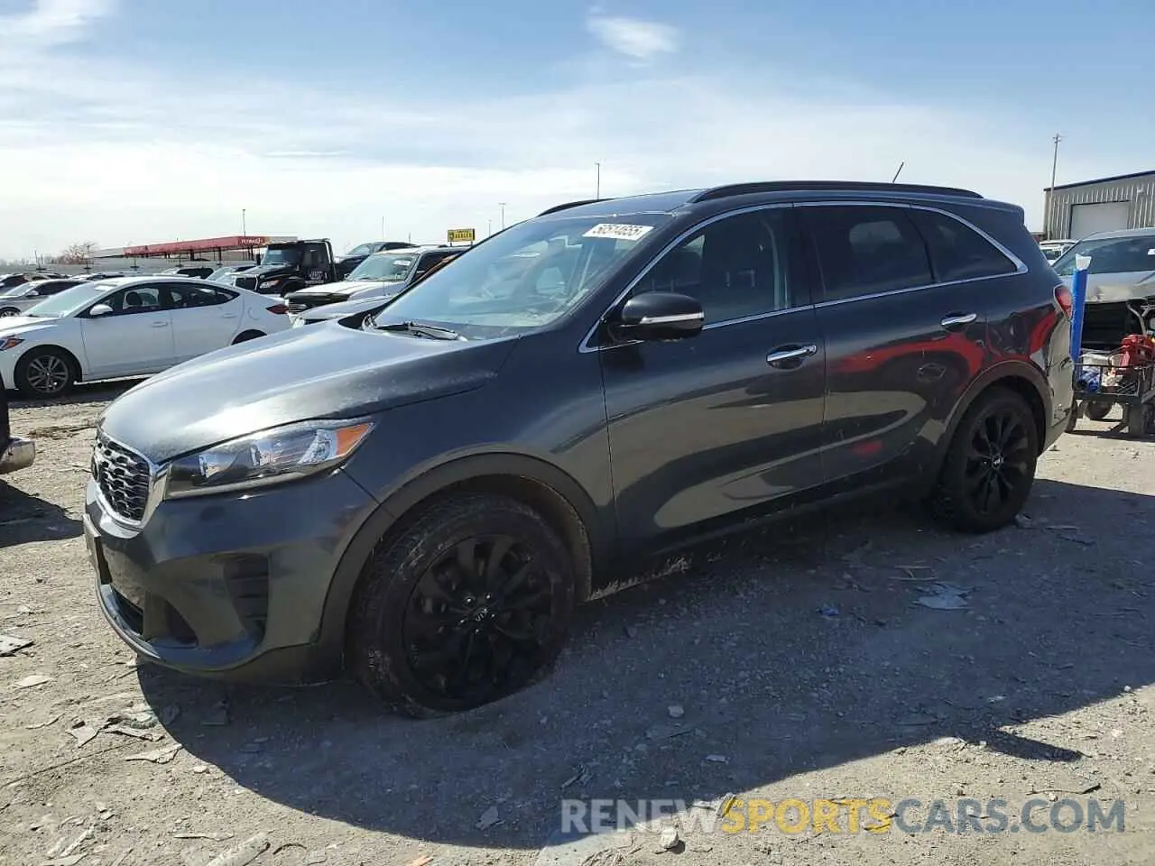 1 Photograph of a damaged car 5XYPG4A56LG671831 KIA SORENTO 2020