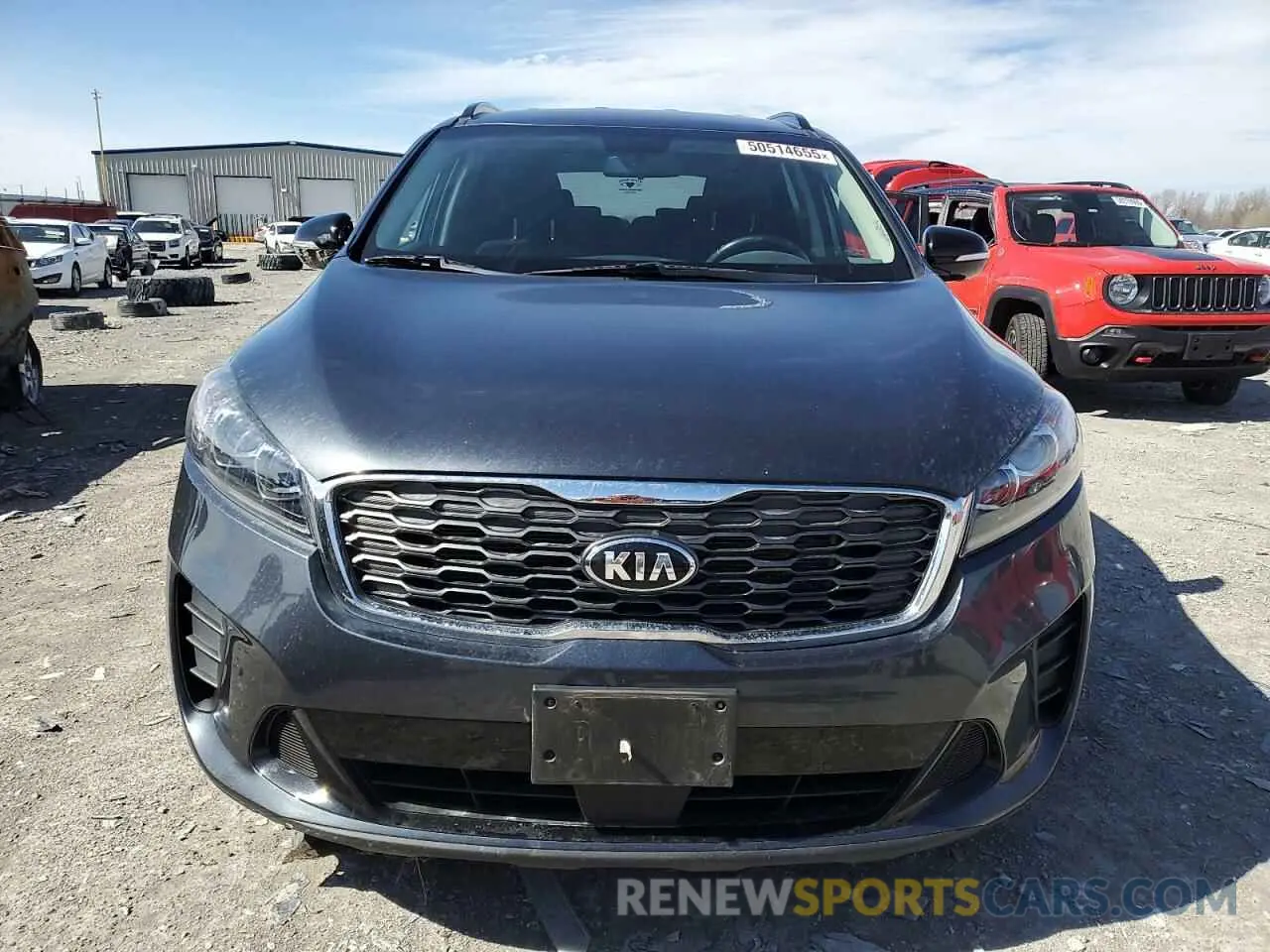 5 Photograph of a damaged car 5XYPG4A56LG671831 KIA SORENTO 2020