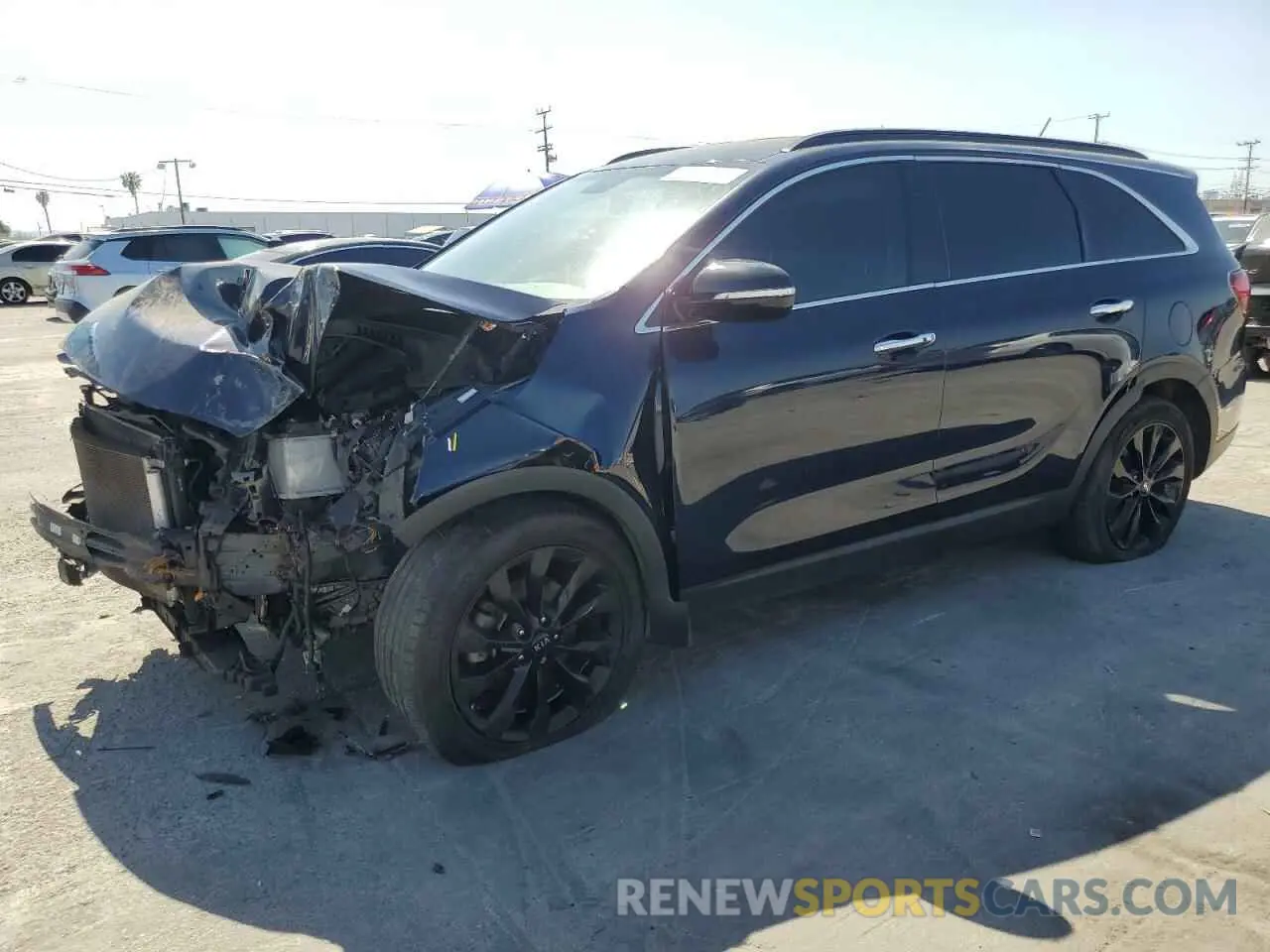 1 Photograph of a damaged car 5XYPG4A56LG690993 KIA SORENTO 2020