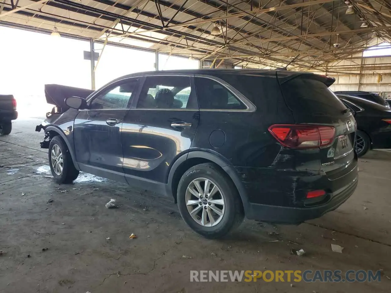 2 Photograph of a damaged car 5XYPG4A57LG615123 KIA SORENTO 2020