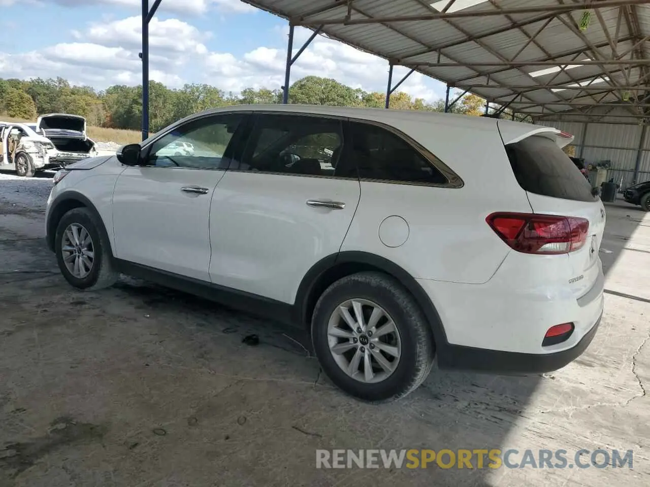 2 Photograph of a damaged car 5XYPG4A57LG668484 KIA SORENTO 2020