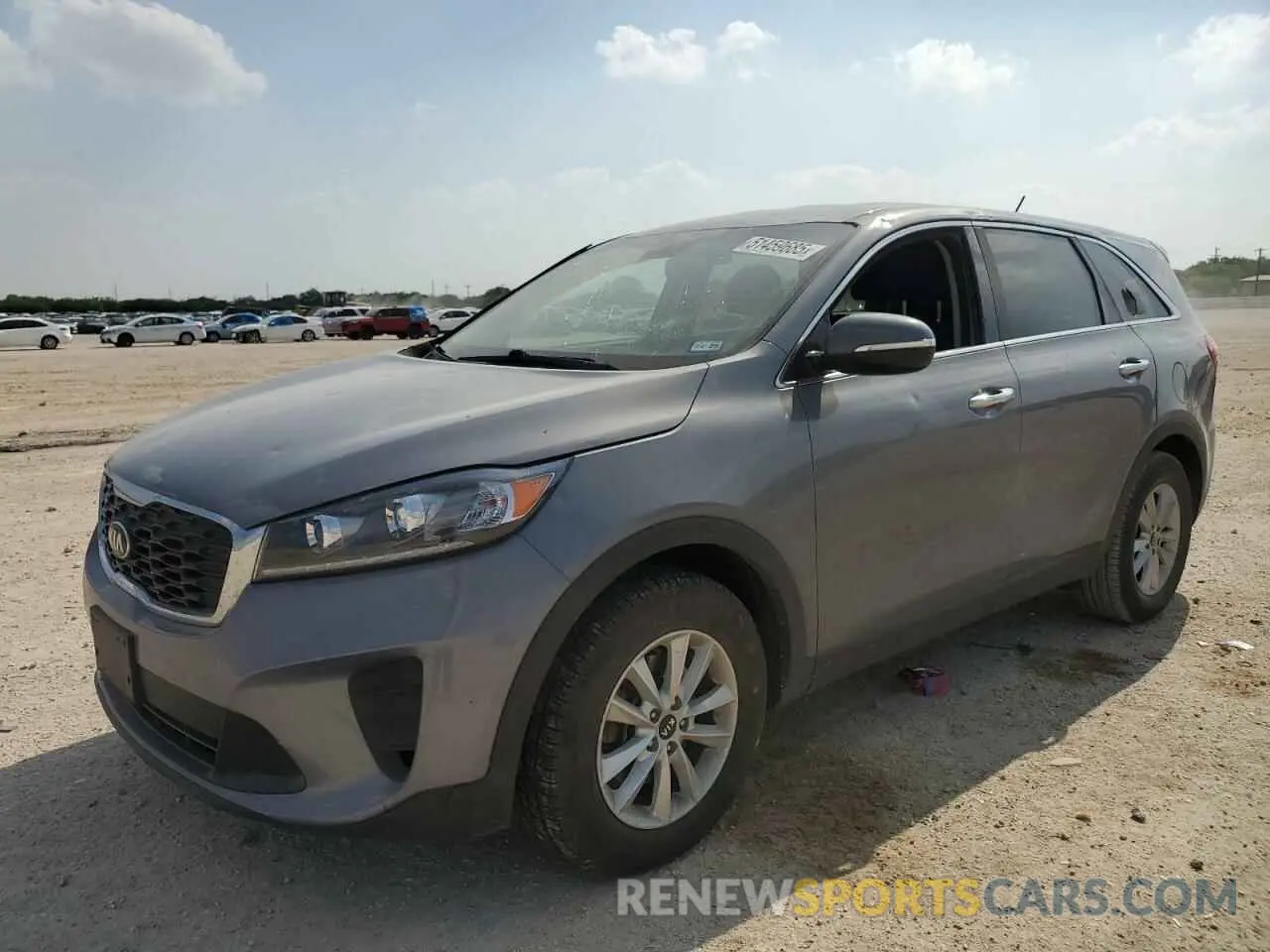 1 Photograph of a damaged car 5XYPG4A57LG670056 KIA SORENTO 2020