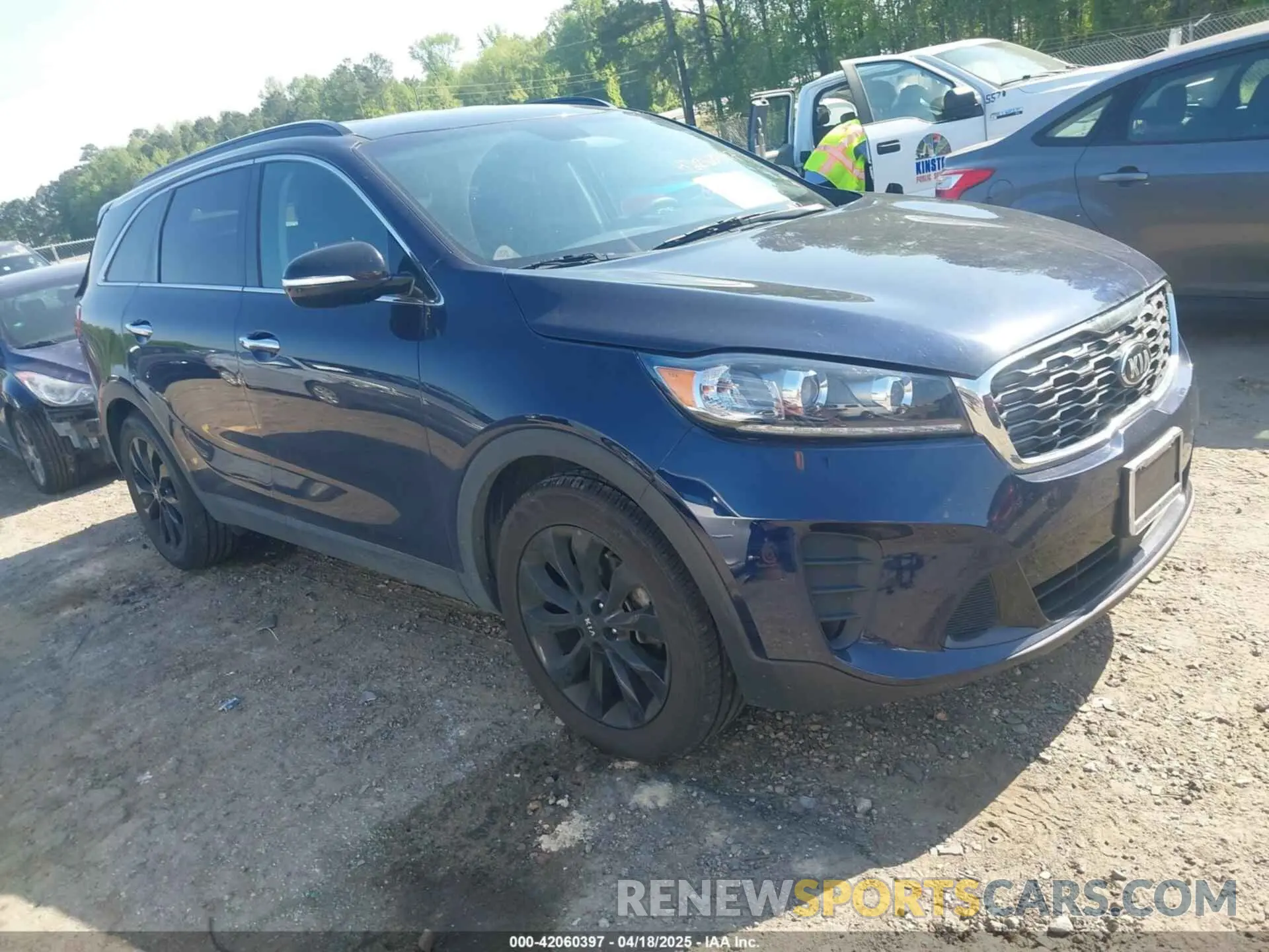 1 Photograph of a damaged car 5XYPG4A58LG695161 KIA SORENTO 2020