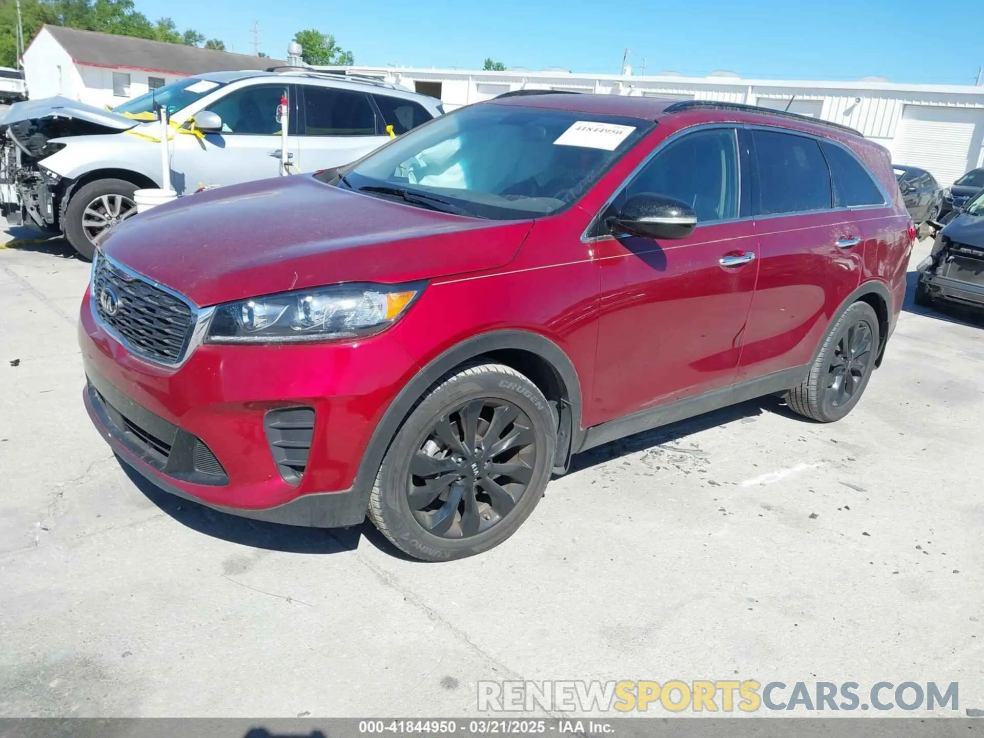 2 Photograph of a damaged car 5XYPG4A58LG710791 KIA SORENTO 2020