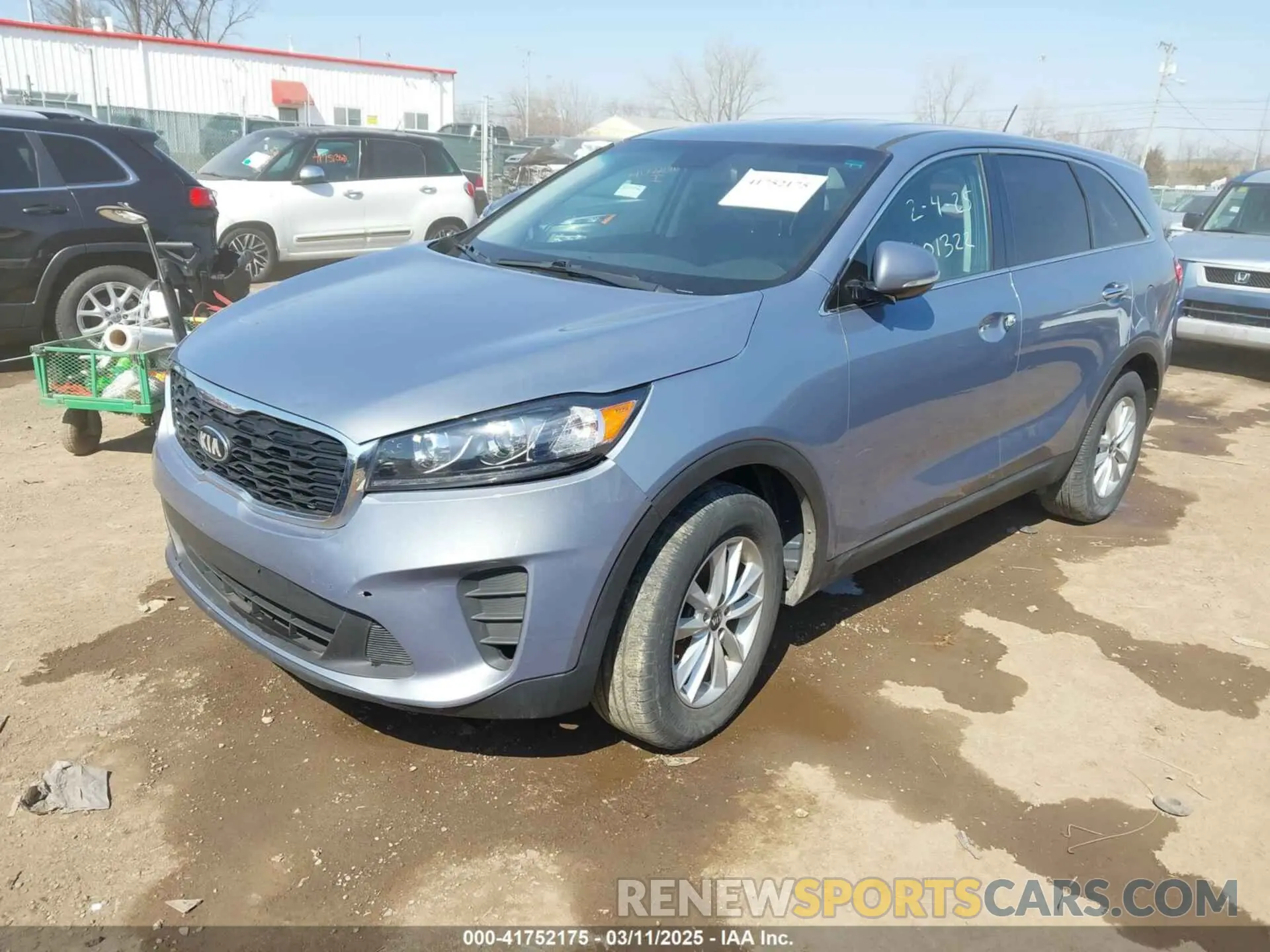 2 Photograph of a damaged car 5XYPG4A59LG620081 KIA SORENTO 2020