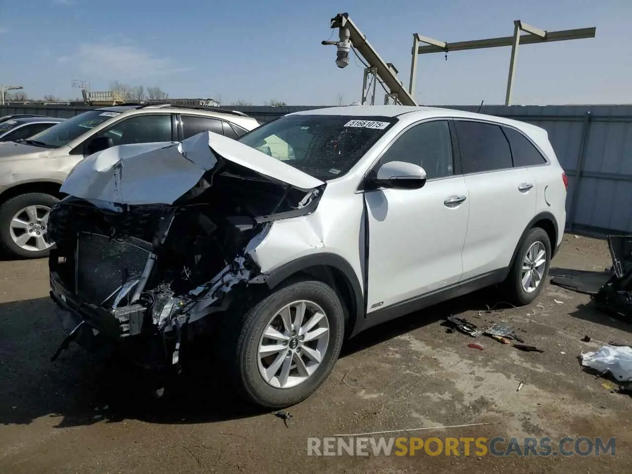1 Photograph of a damaged car 5XYPGDA30LG678742 KIA SORENTO 2020