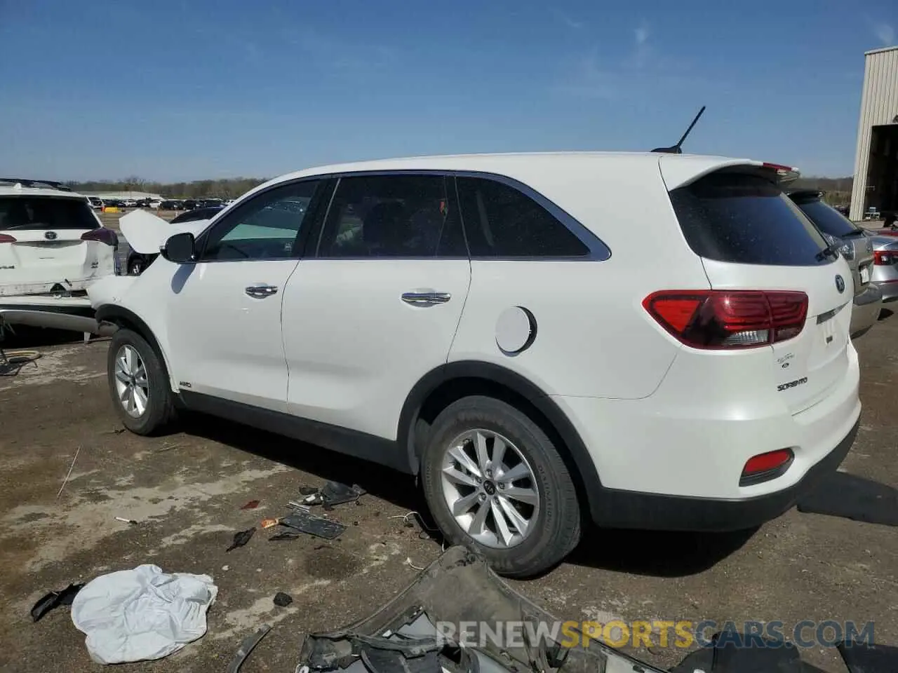 2 Photograph of a damaged car 5XYPGDA30LG678742 KIA SORENTO 2020