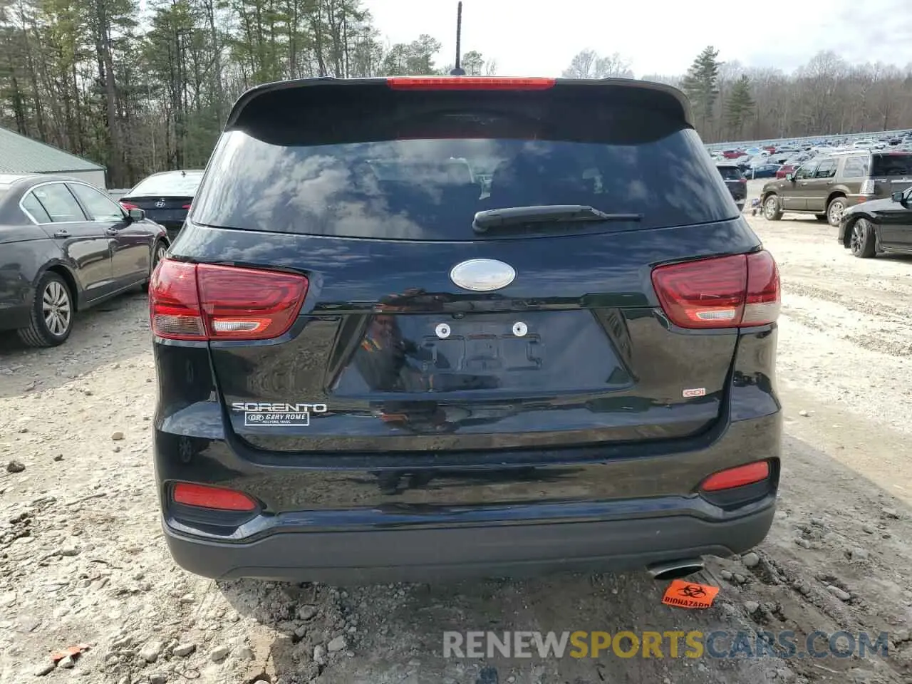 6 Photograph of a damaged car 5XYPGDA32LG649081 KIA SORENTO 2020