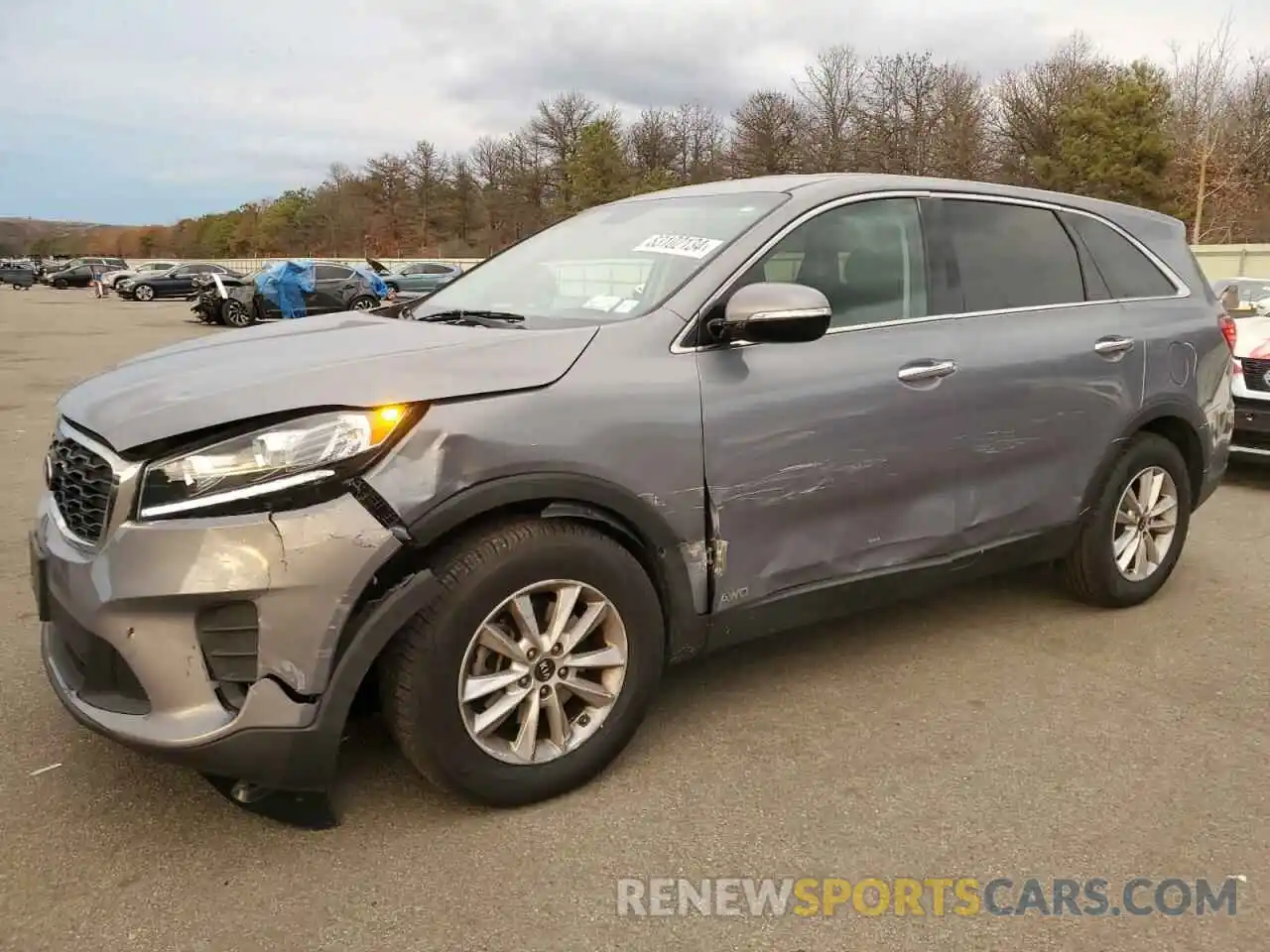 1 Photograph of a damaged car 5XYPGDA32LG650957 KIA SORENTO 2020