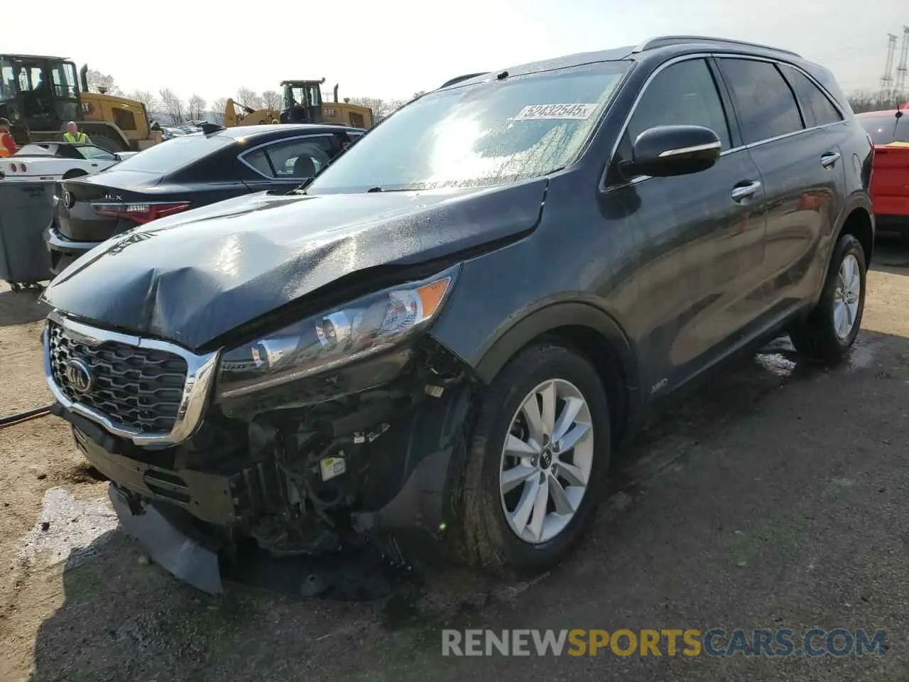 1 Photograph of a damaged car 5XYPGDA32LG655818 KIA SORENTO 2020