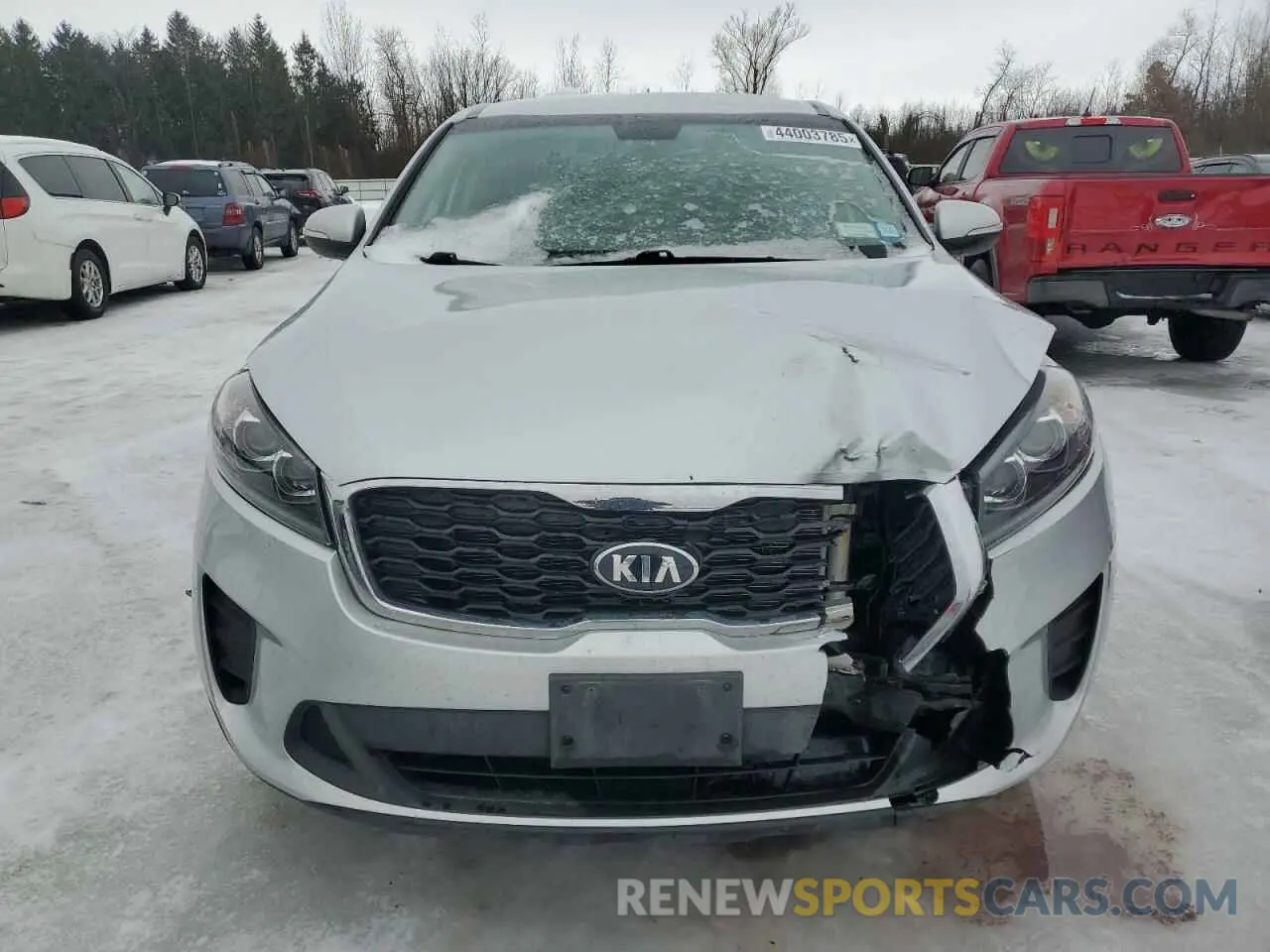 5 Photograph of a damaged car 5XYPGDA33LG631074 KIA SORENTO 2020
