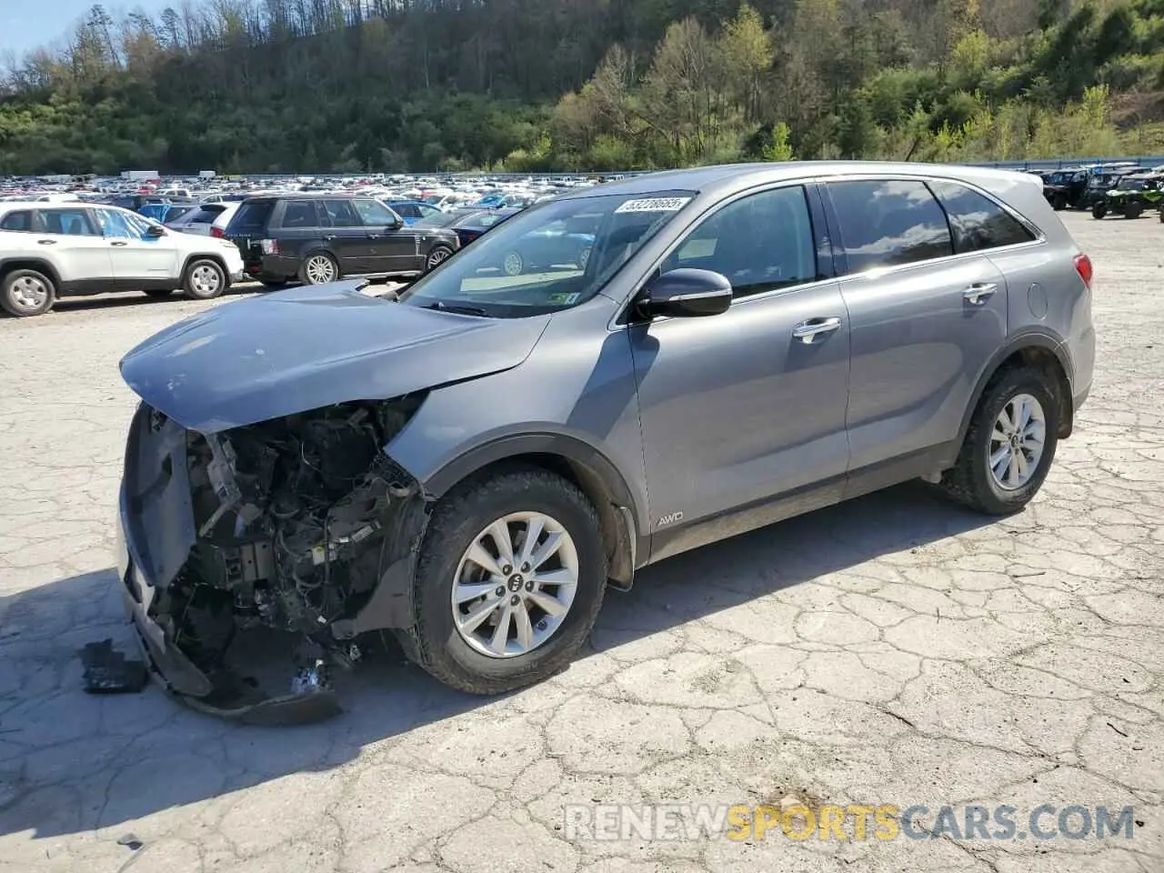 1 Photograph of a damaged car 5XYPGDA33LG650157 KIA SORENTO 2020