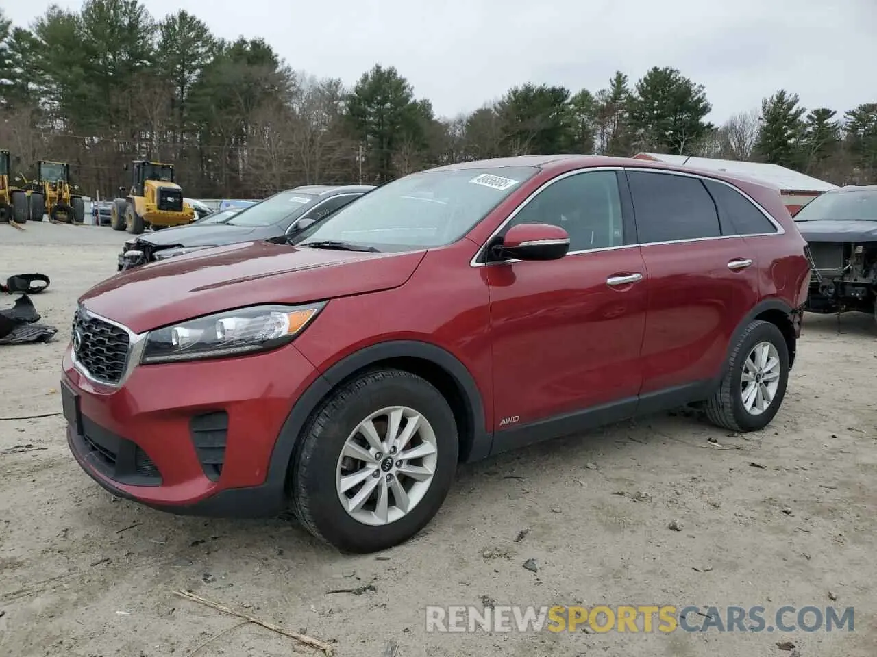 1 Photograph of a damaged car 5XYPGDA33LG664236 KIA SORENTO 2020