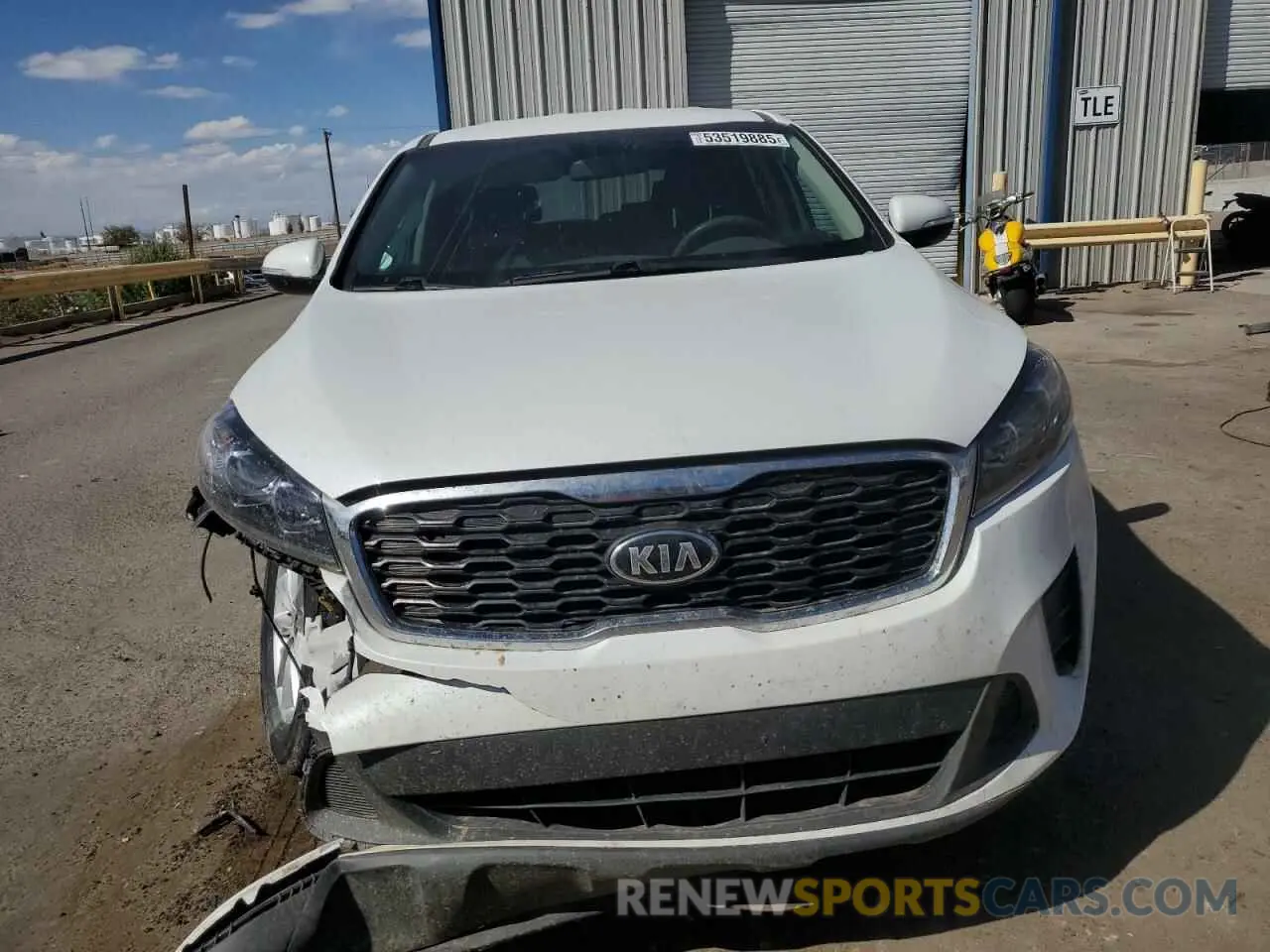 5 Photograph of a damaged car 5XYPGDA34LG676489 KIA SORENTO 2020