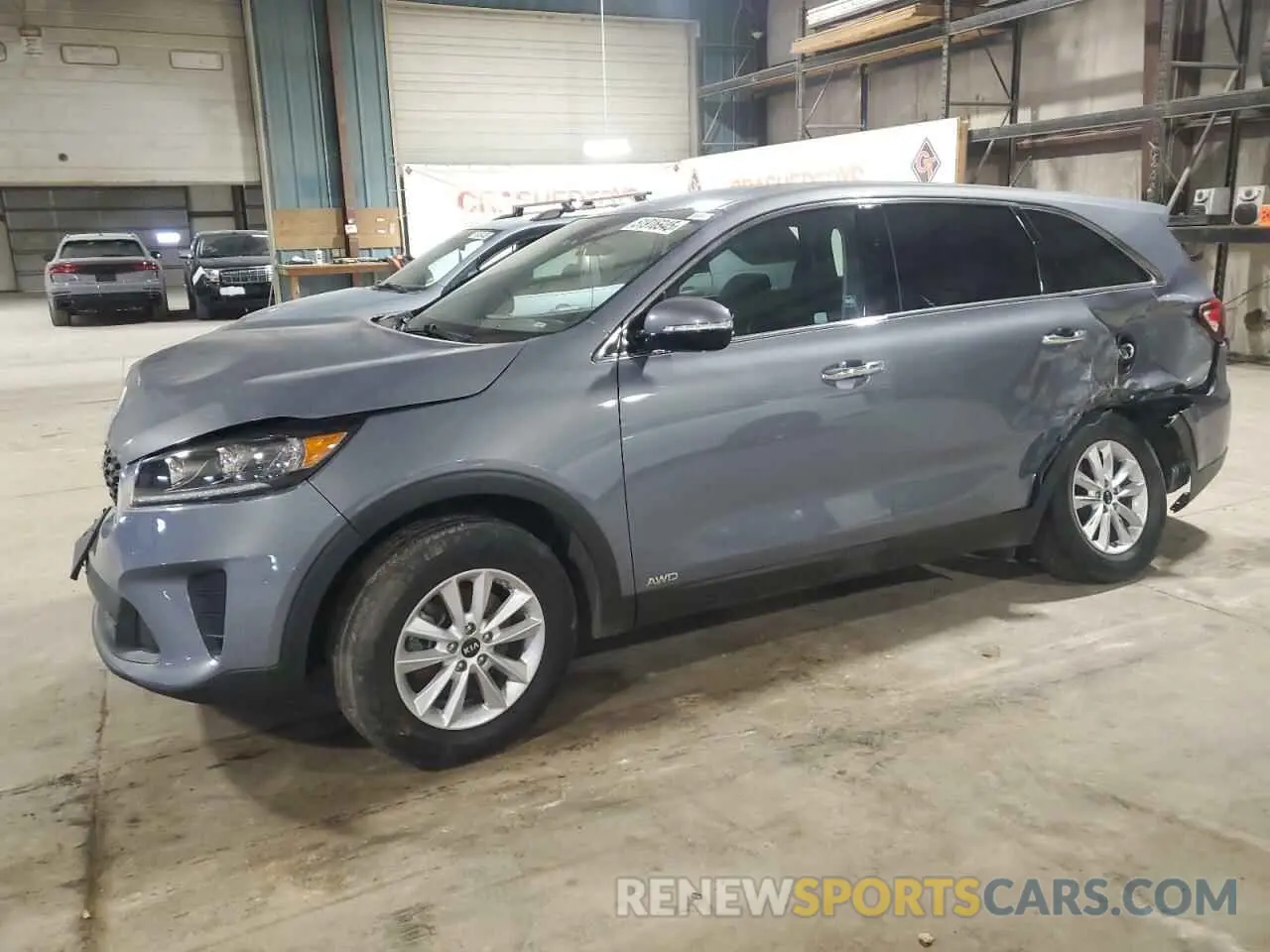 1 Photograph of a damaged car 5XYPGDA35LG631612 KIA SORENTO 2020