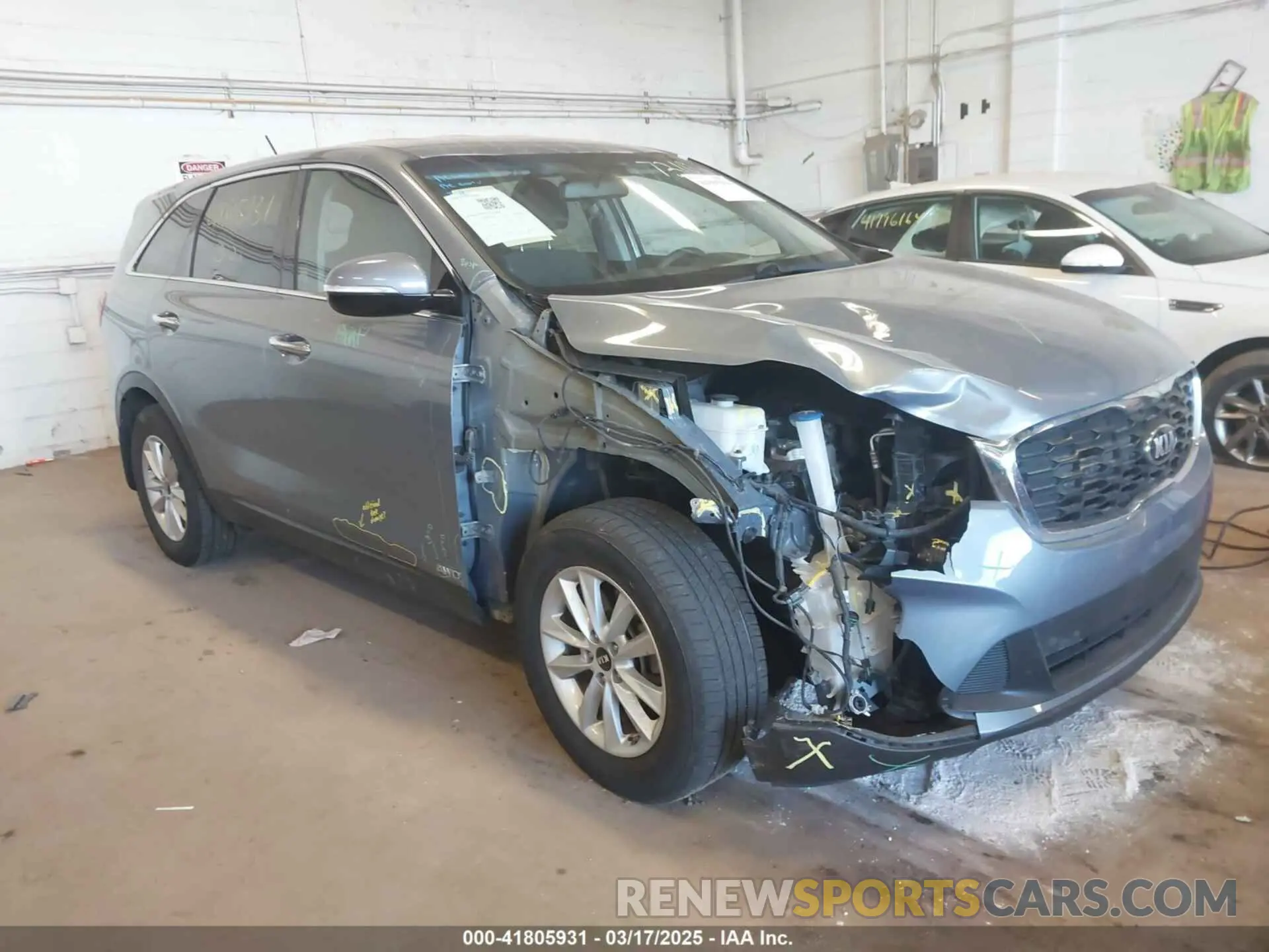1 Photograph of a damaged car 5XYPGDA36LG639752 KIA SORENTO 2020