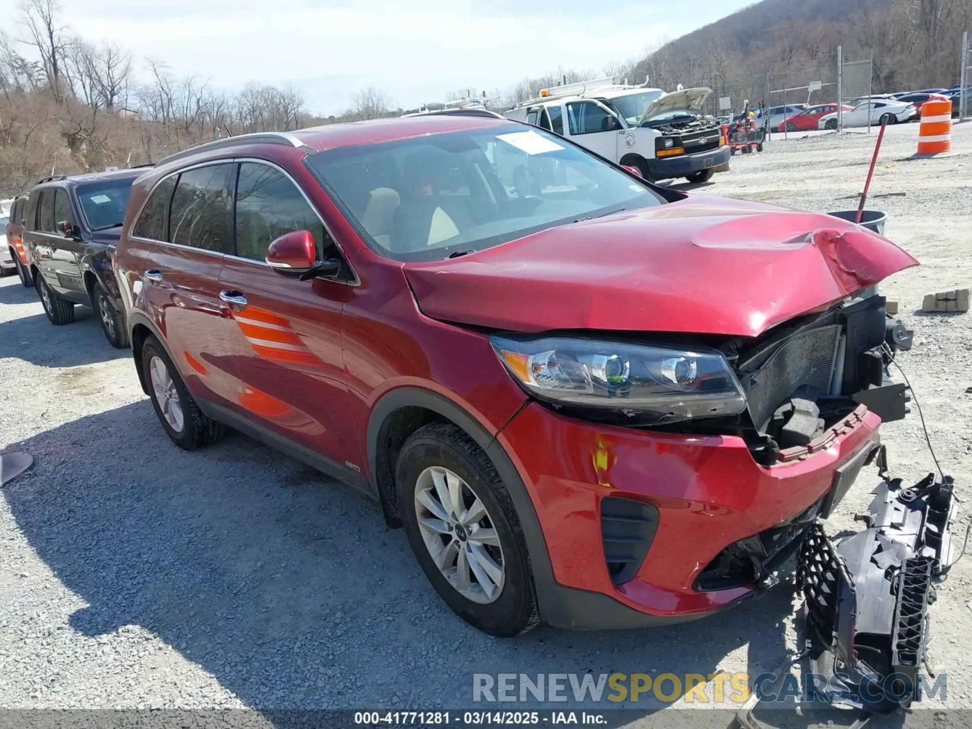 1 Photograph of a damaged car 5XYPGDA36LG671455 KIA SORENTO 2020