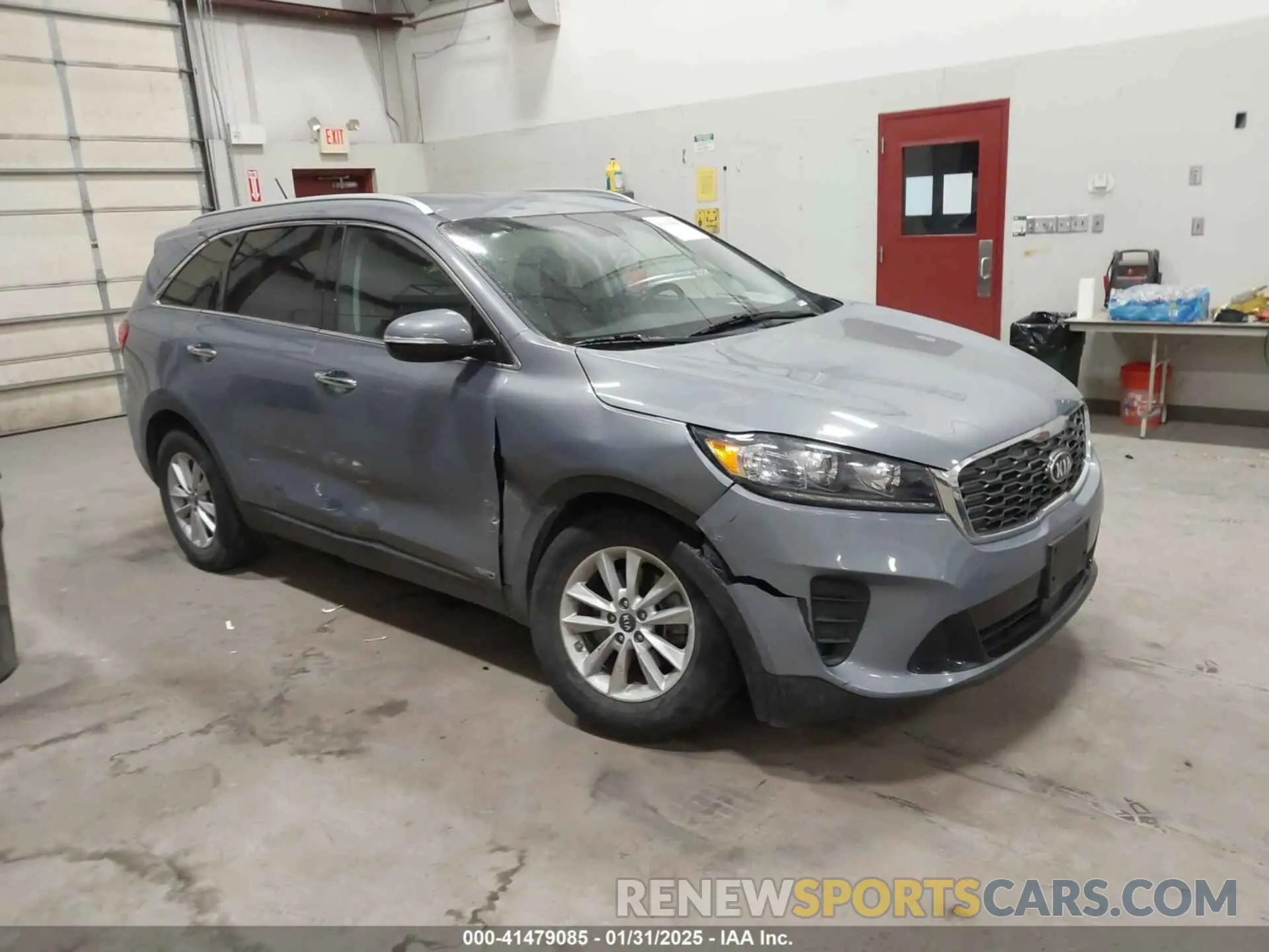 1 Photograph of a damaged car 5XYPGDA36LG703580 KIA SORENTO 2020