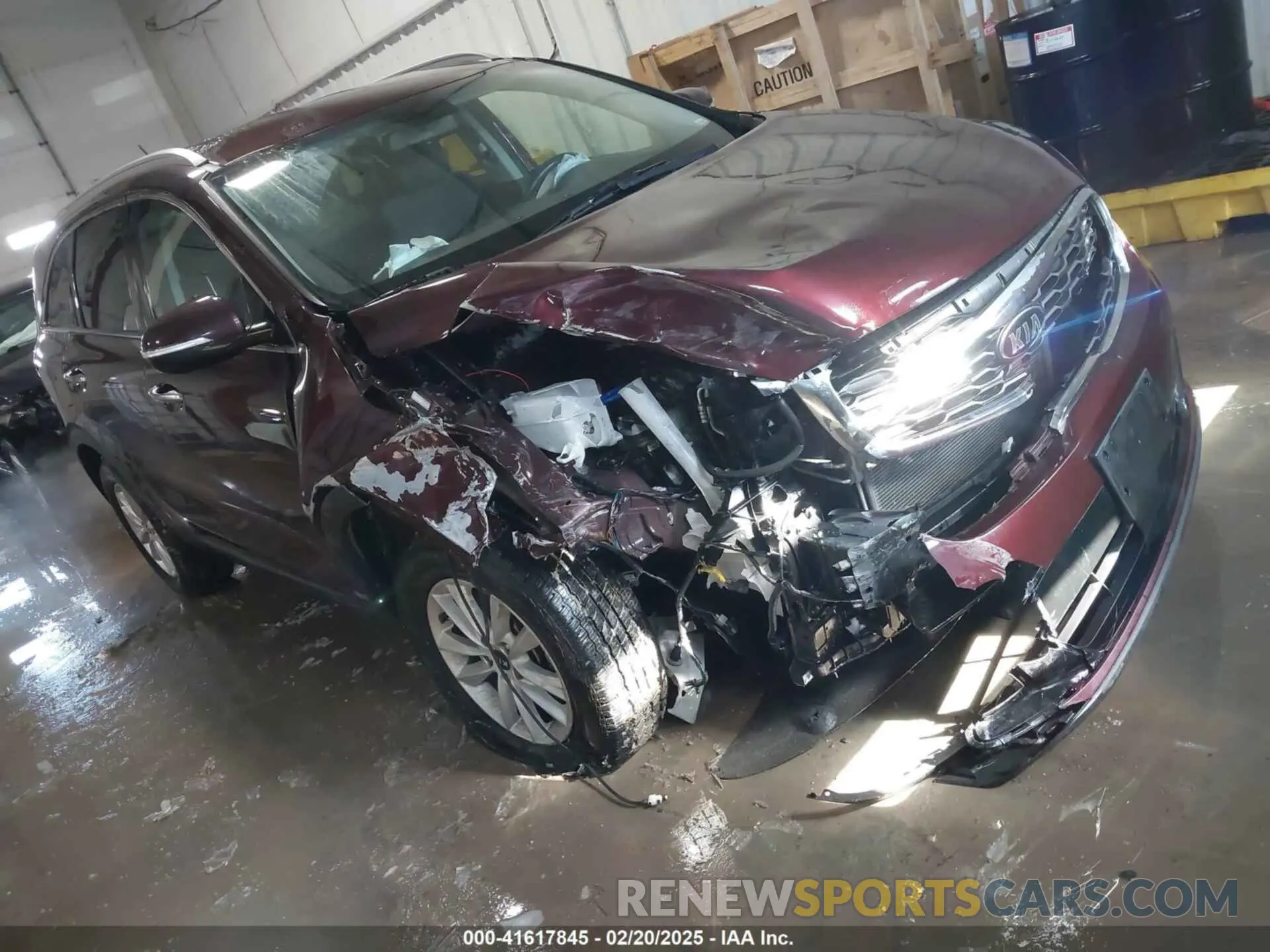 1 Photograph of a damaged car 5XYPGDA37LG647486 KIA SORENTO 2020