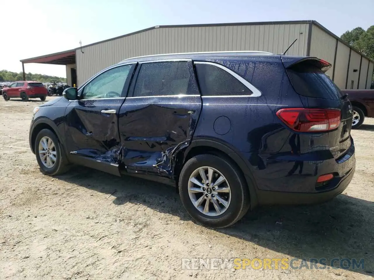 2 Photograph of a damaged car 5XYPGDA37LG650341 KIA SORENTO 2020