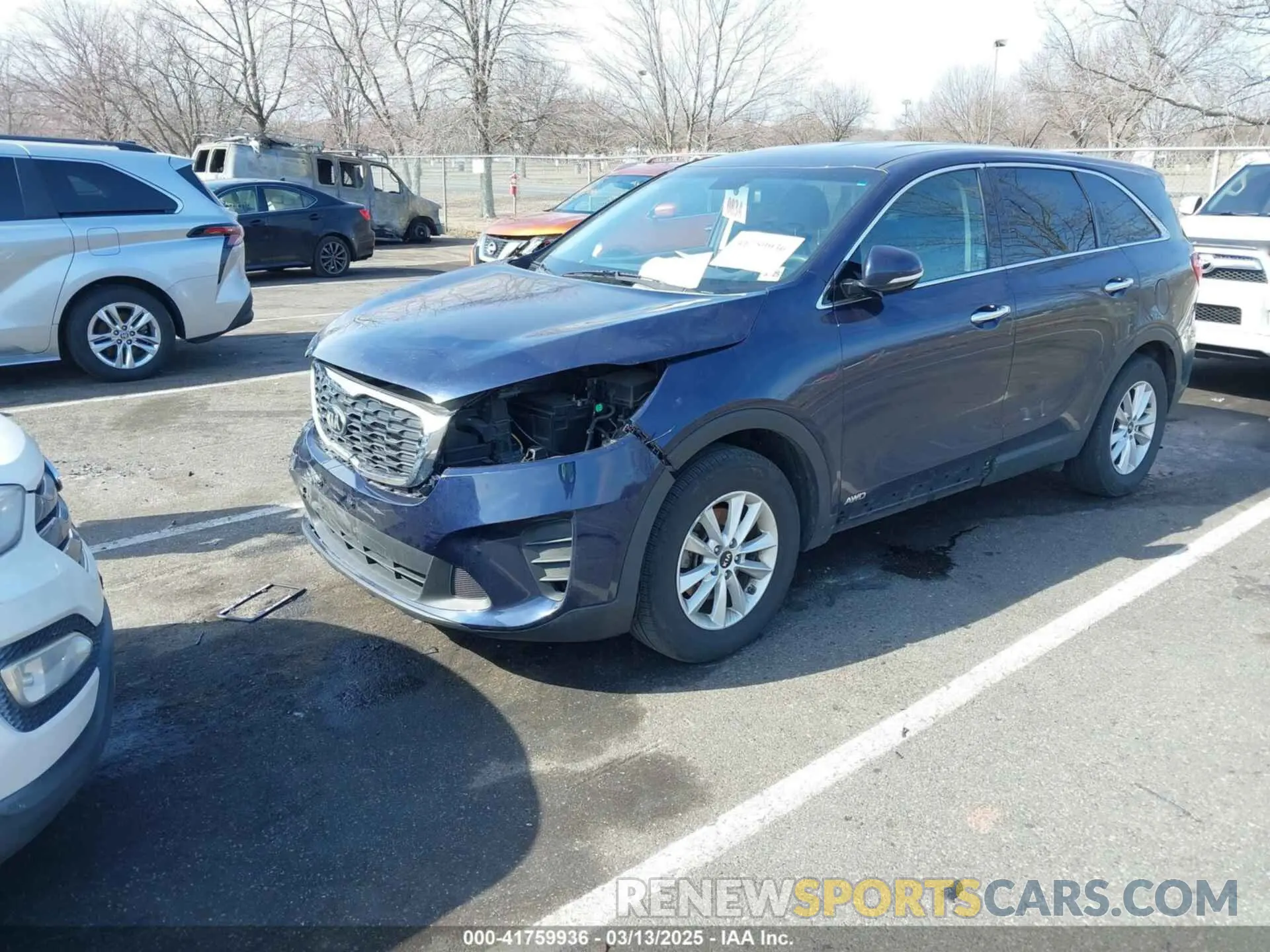 2 Photograph of a damaged car 5XYPGDA38LG627828 KIA SORENTO 2020