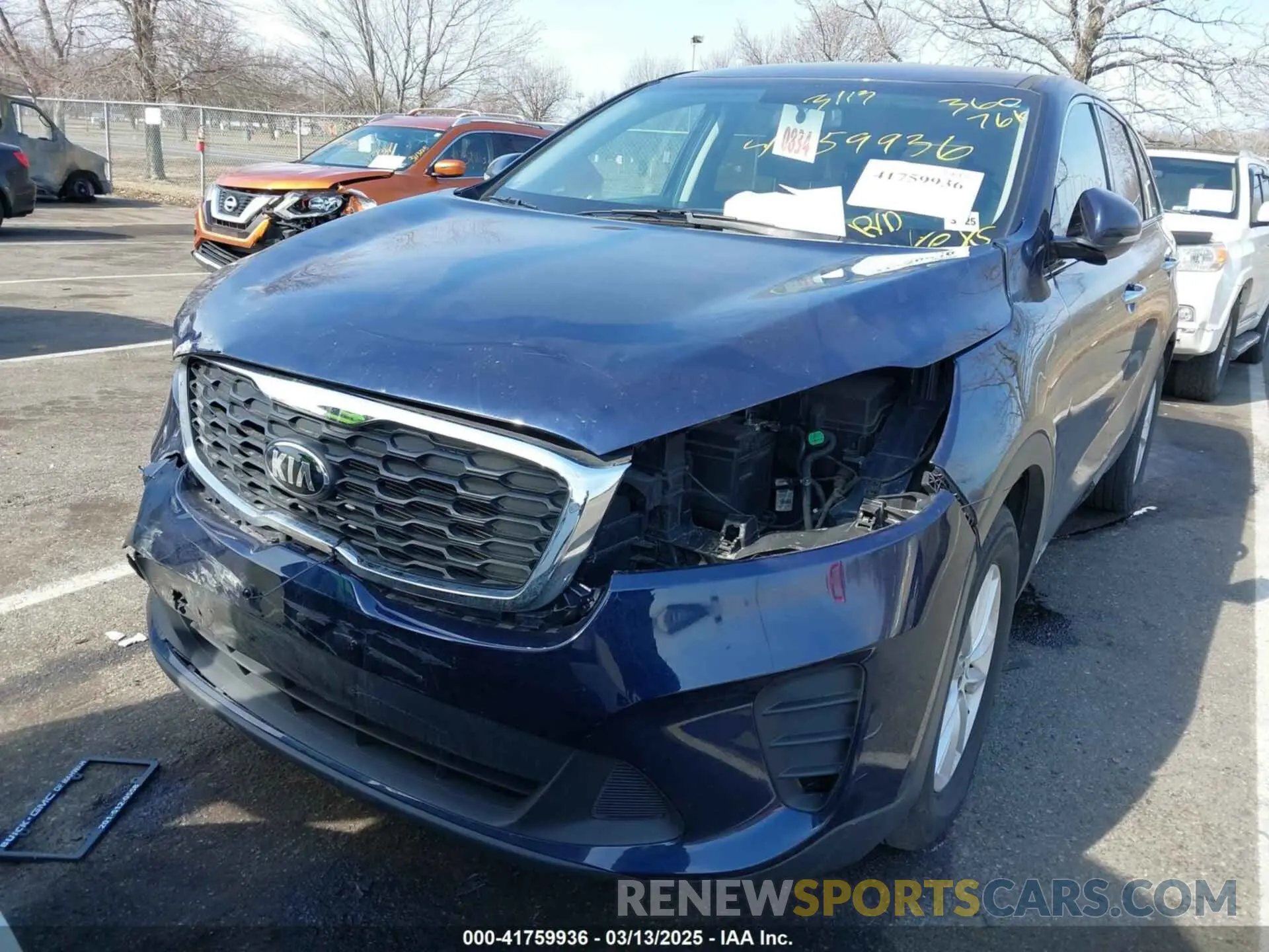 6 Photograph of a damaged car 5XYPGDA38LG627828 KIA SORENTO 2020