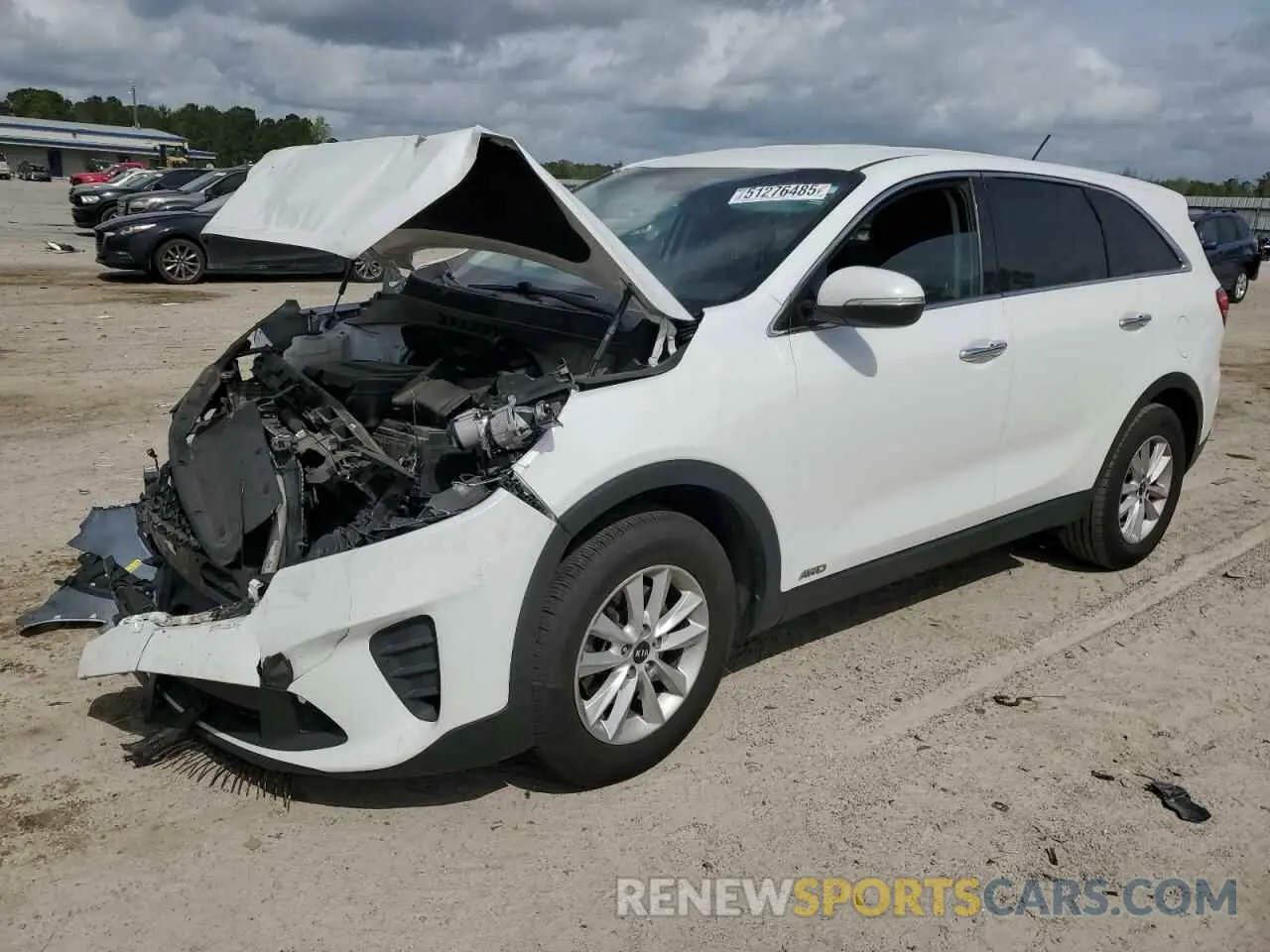 1 Photograph of a damaged car 5XYPGDA38LG642281 KIA SORENTO 2020