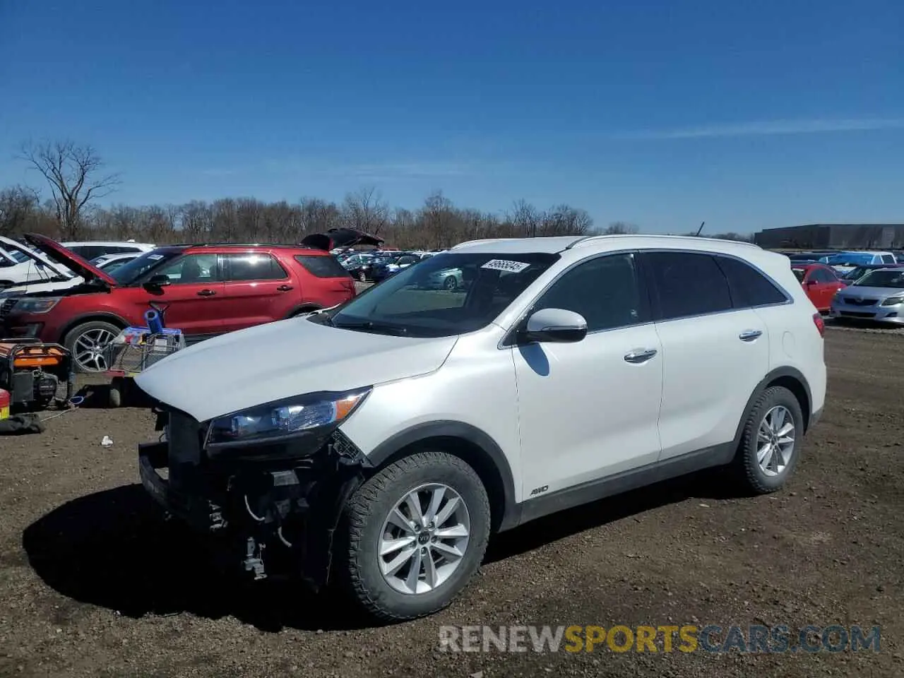 1 Photograph of a damaged car 5XYPGDA38LG646976 KIA SORENTO 2020