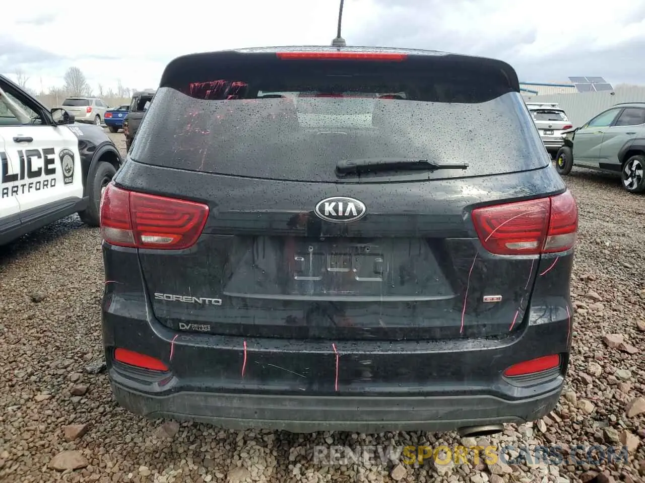 6 Photograph of a damaged car 5XYPGDA38LG668752 KIA SORENTO 2020