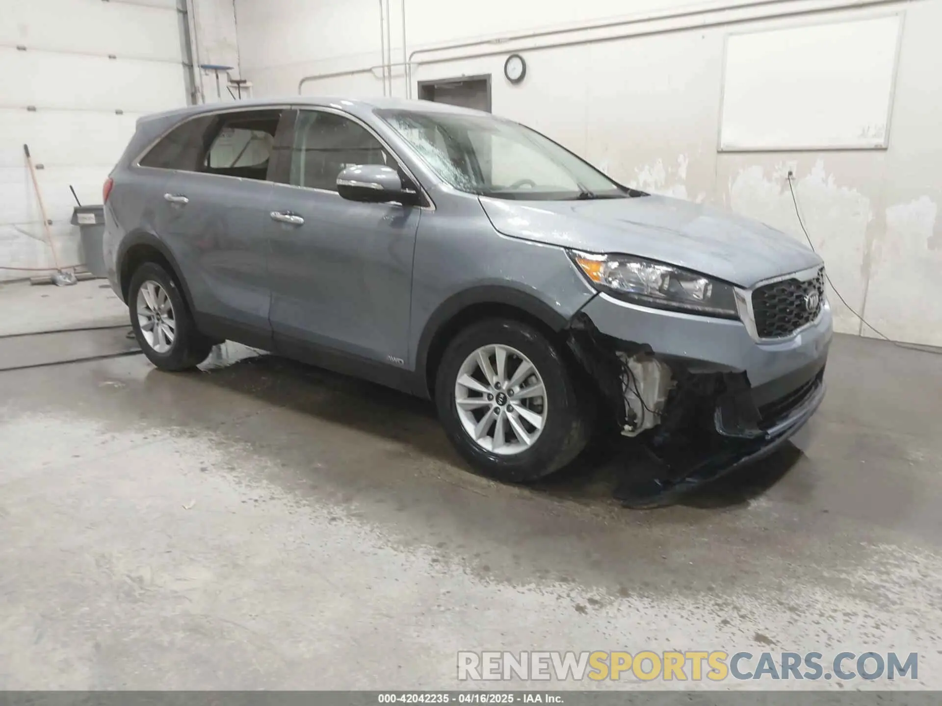 1 Photograph of a damaged car 5XYPGDA39LG629619 KIA SORENTO 2020