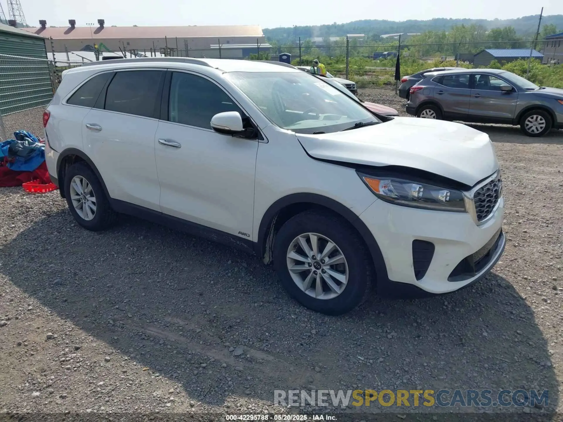 1 Photograph of a damaged car 5XYPGDA3XLG629029 KIA SORENTO 2020
